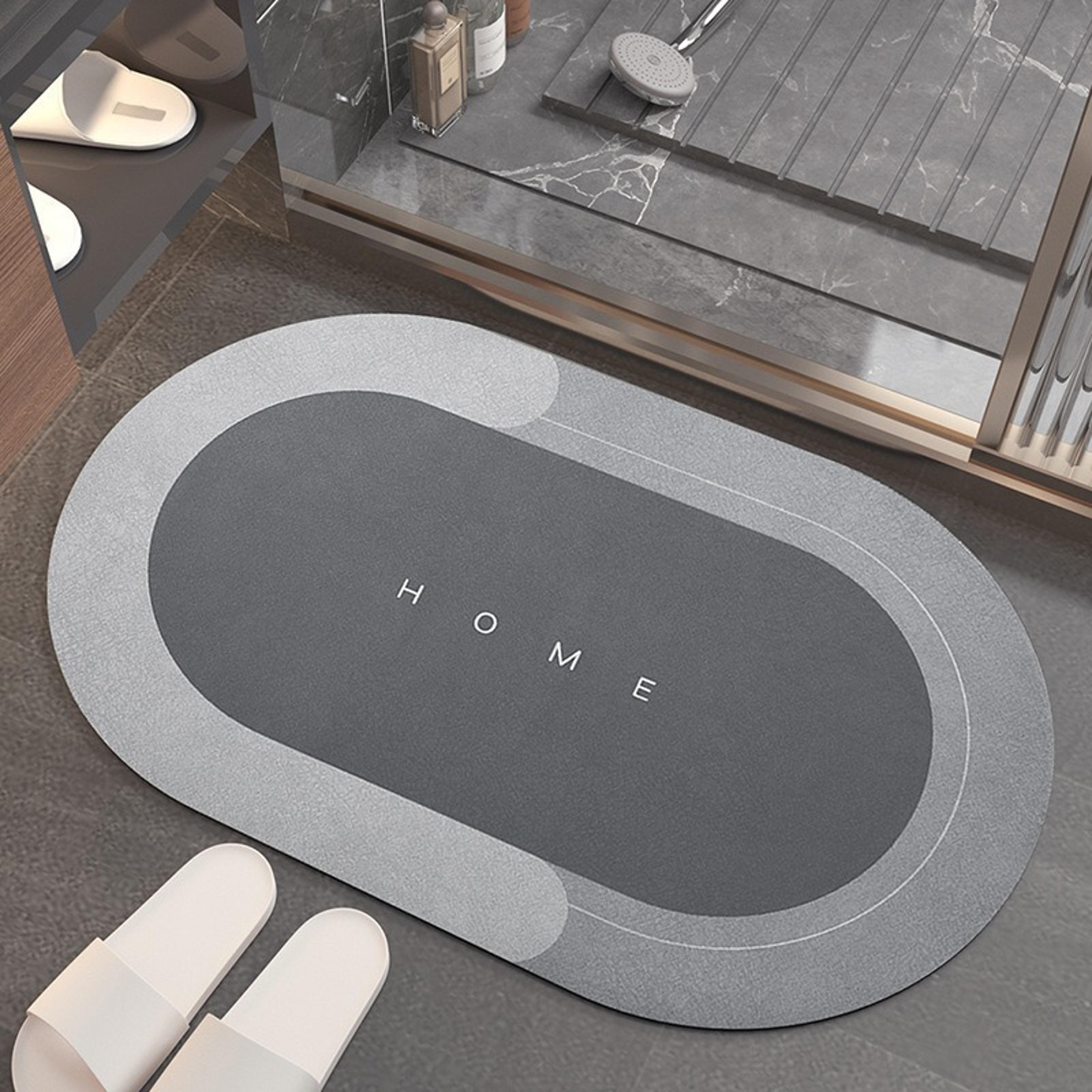 Super Absorbent NonSlip Floor Mat  Quick Dry Bathroom  Kitchen Rug 1