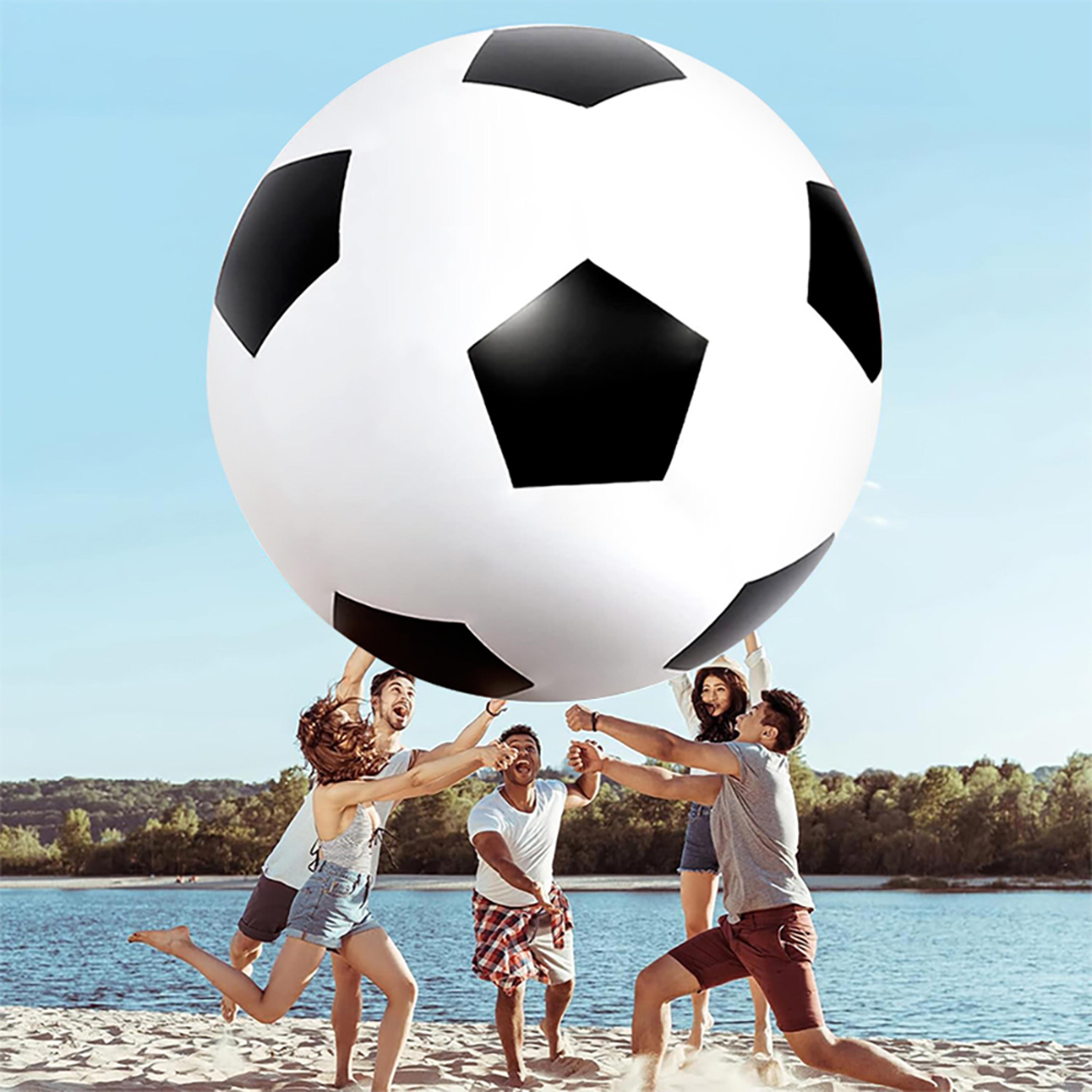 Giant Inflatable Soccer Ball Game For Beach  Lawn Fun 6