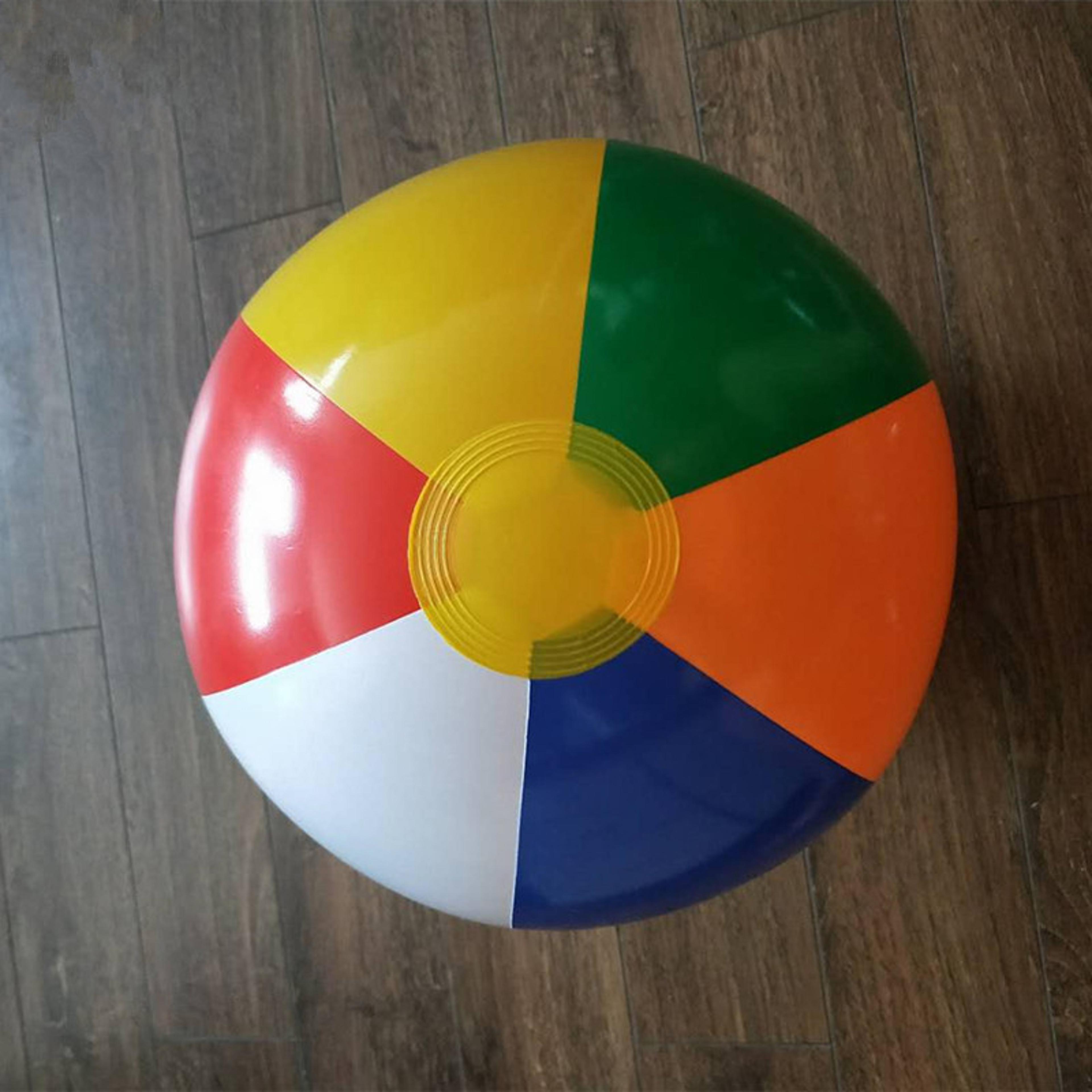 Inflatable Beach Ball Set For Pool  Beach Fun Colorful Summer Pool Toys For Kids  Adults 4