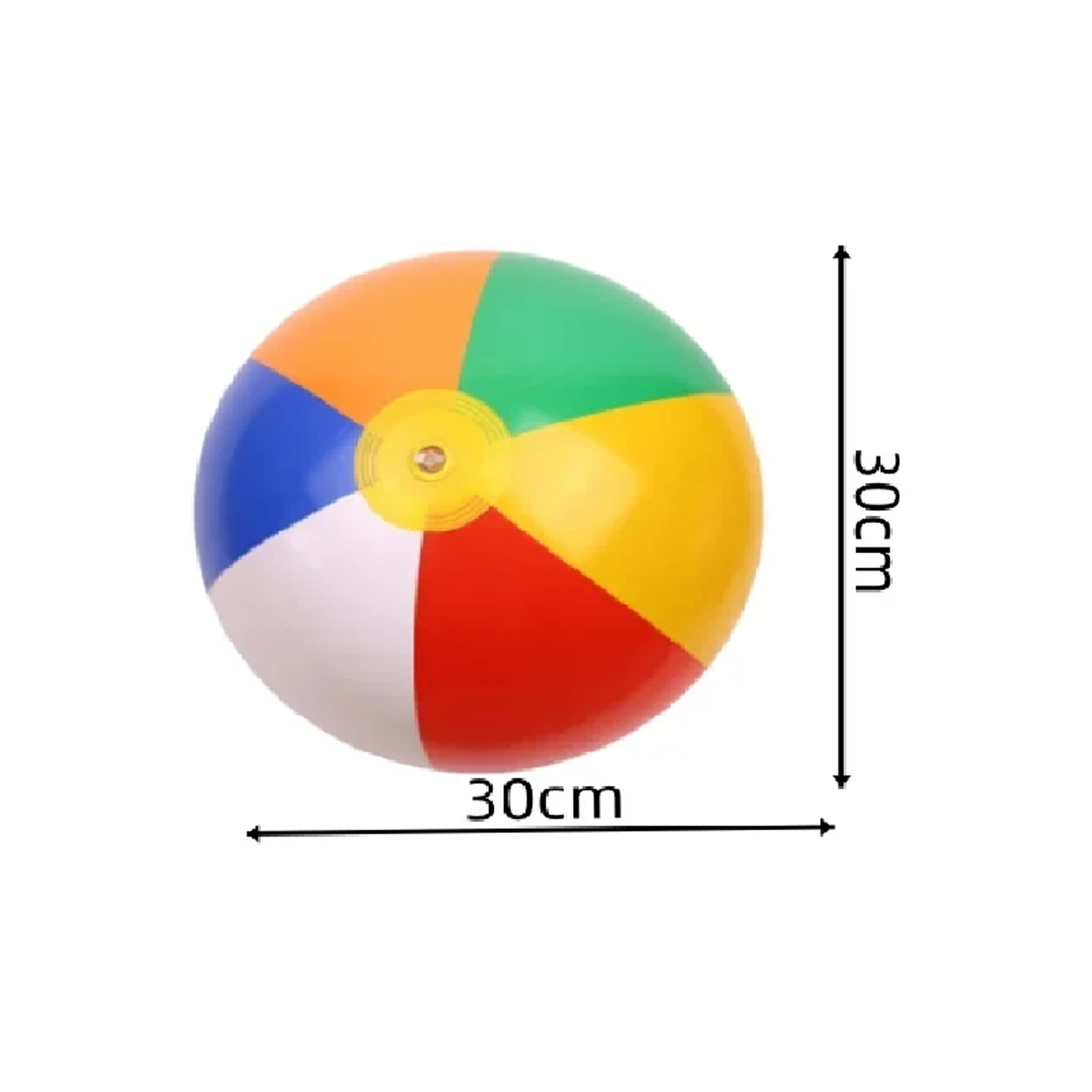 Colorful Inflatable Beach Ball For Kids Pool Party Water Play Toy 6