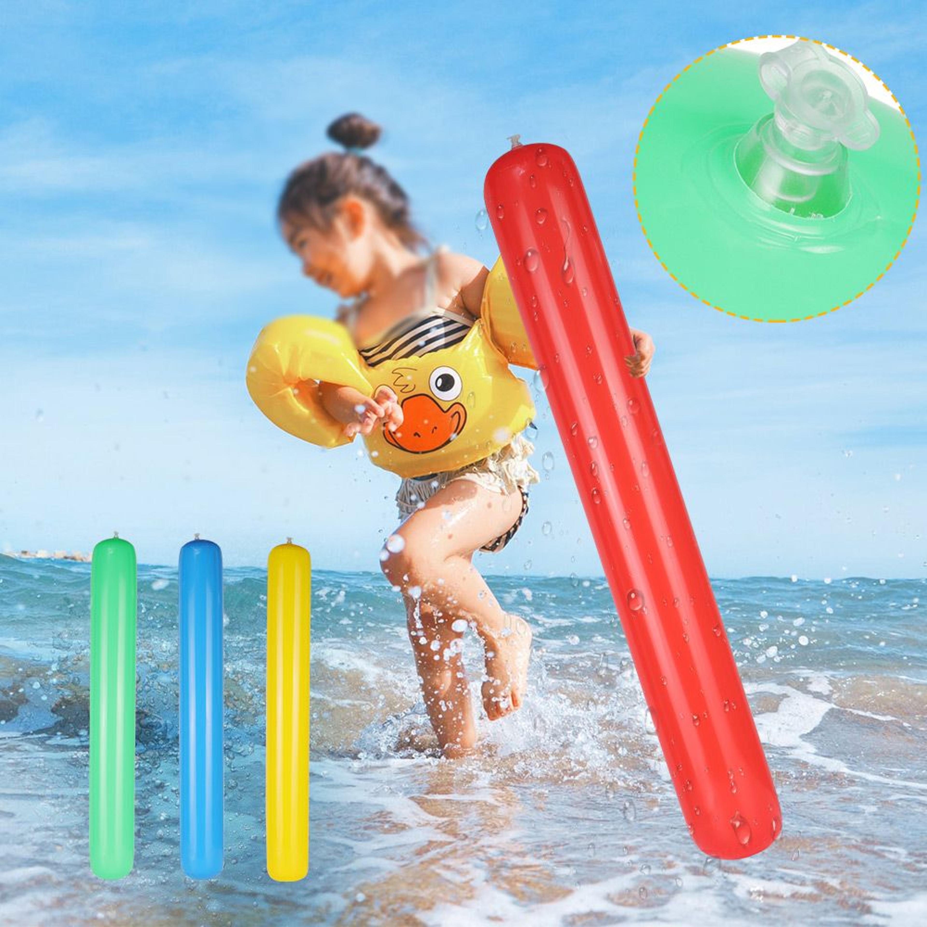 inflatable foam stick batons for pool games & party fun