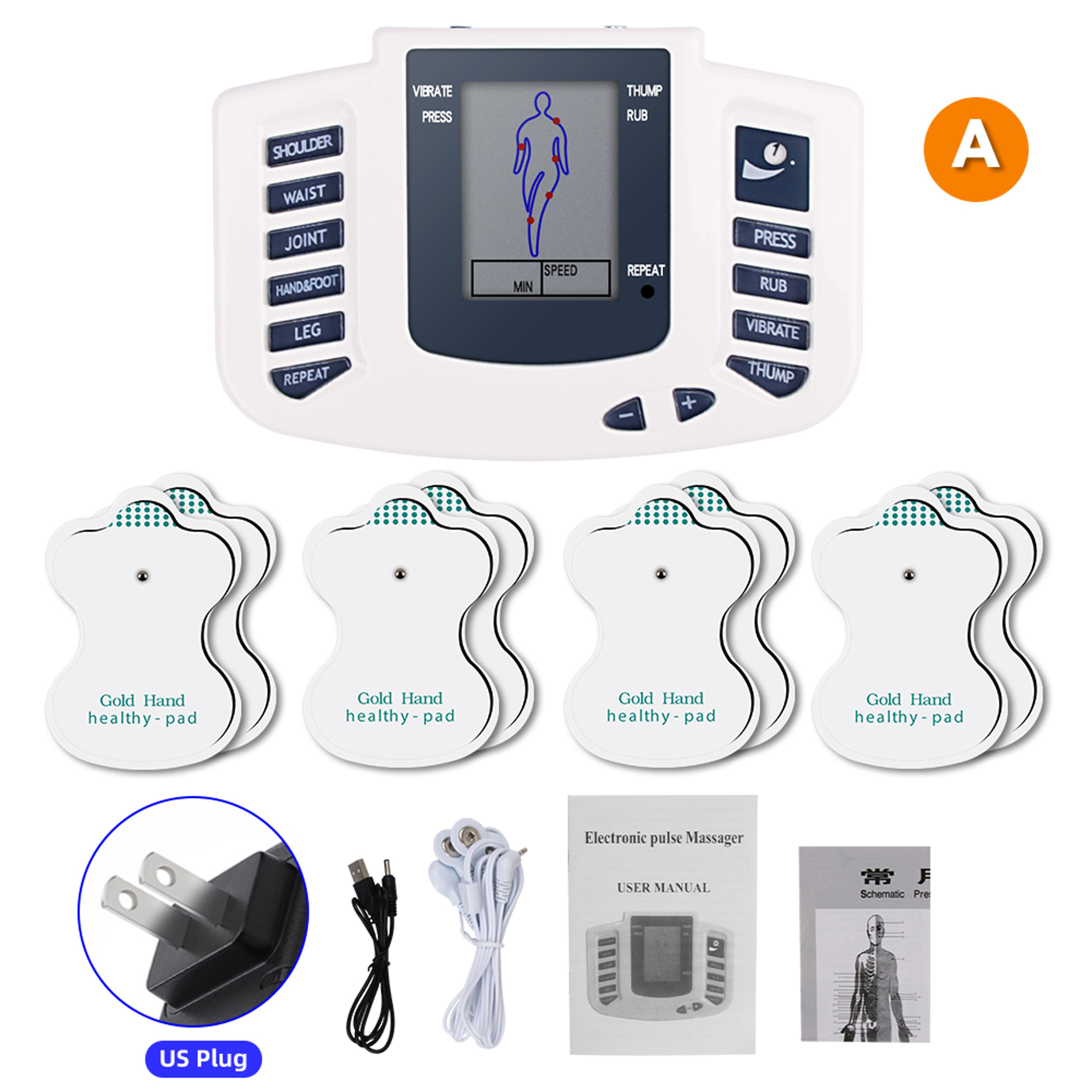Digital TENS Muscle Electrostimulator EMS Massage Therapy Machine 5