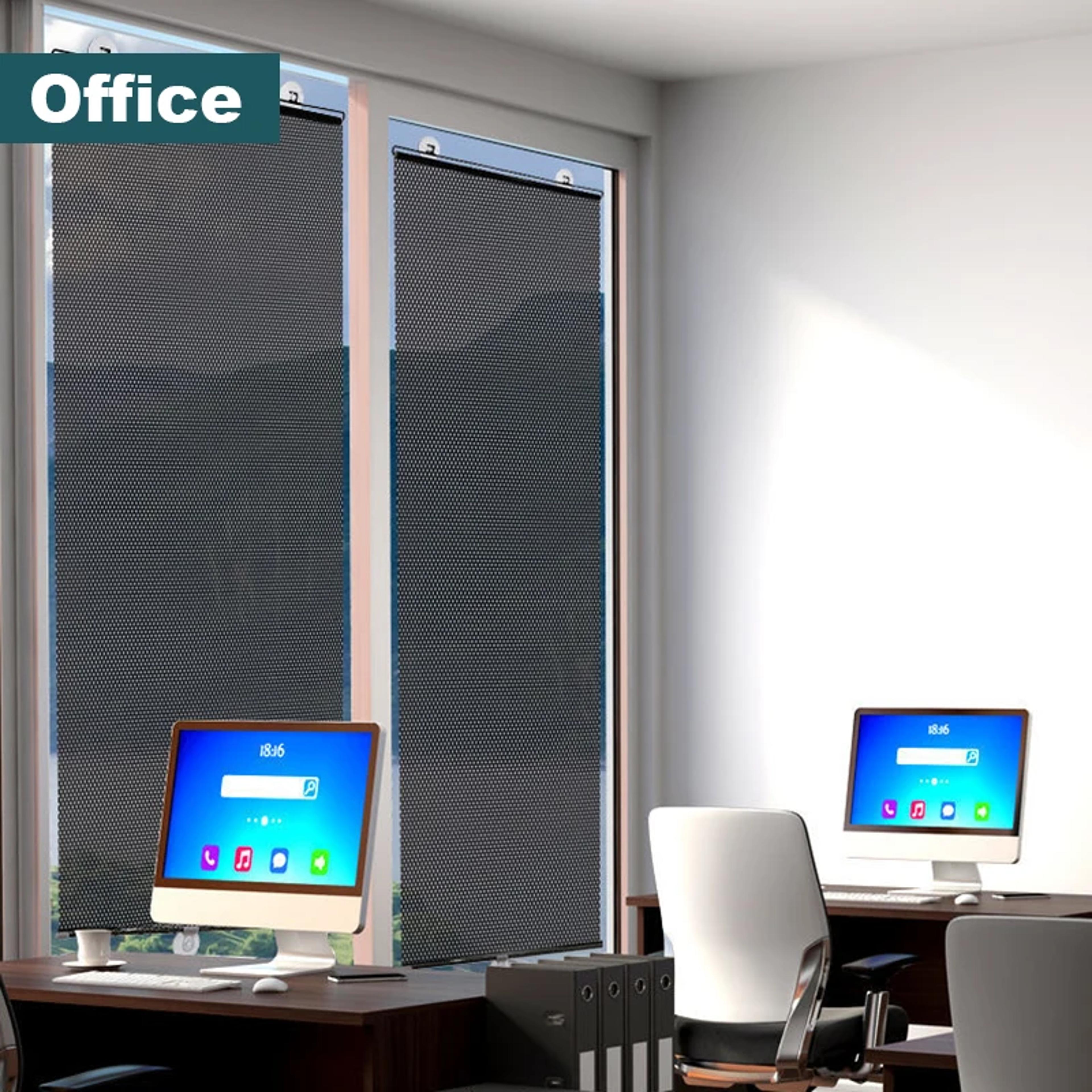Reusable Suction Cup Blackout Blinds 2
