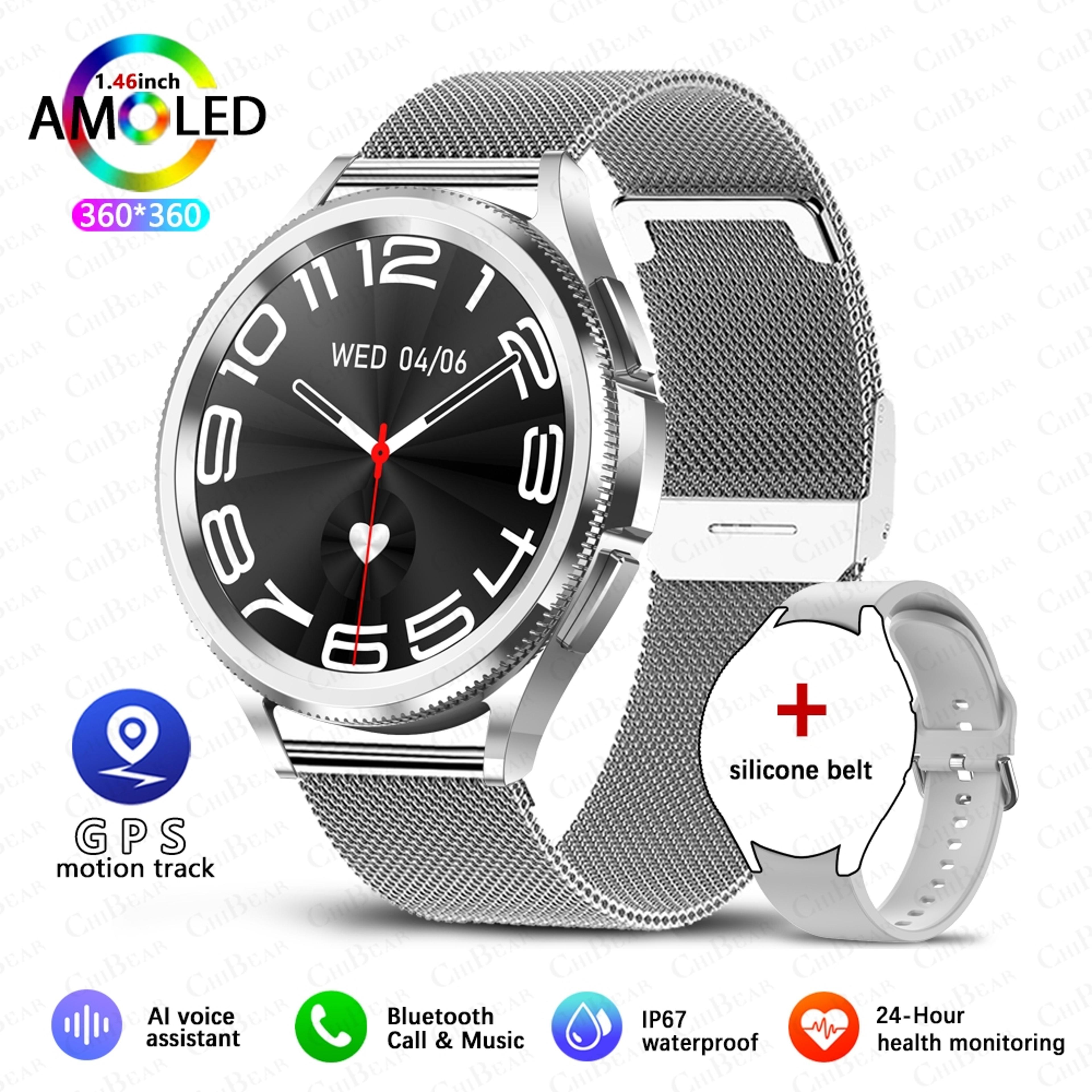 Galaxy Watch 6 Men Smartwatch With GPS Tracking AMOLED Screen And Fitness Modes 12