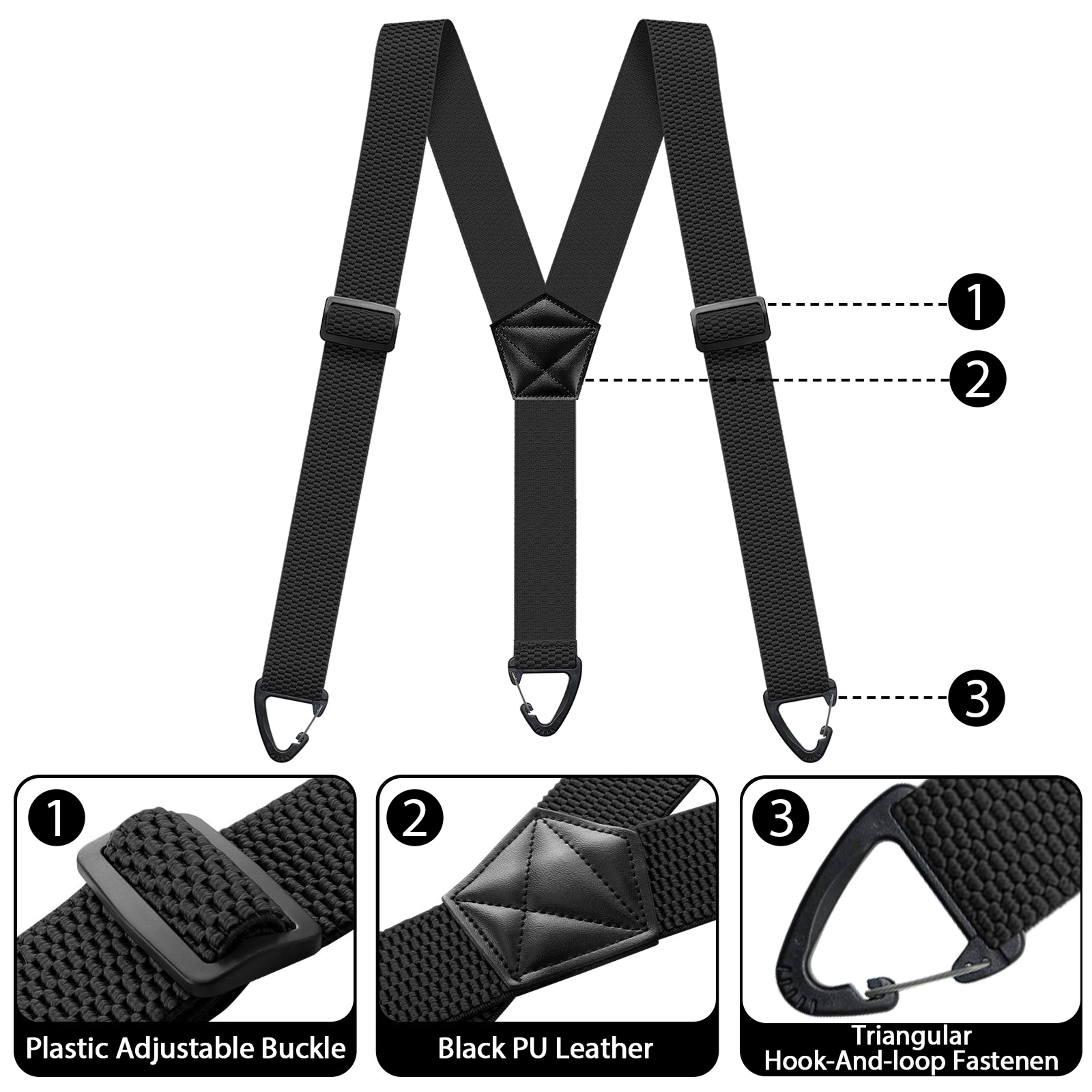Hidden Suspenders For Men With Snap Loops Heavy Duty Y Back Under Shirt Support 3