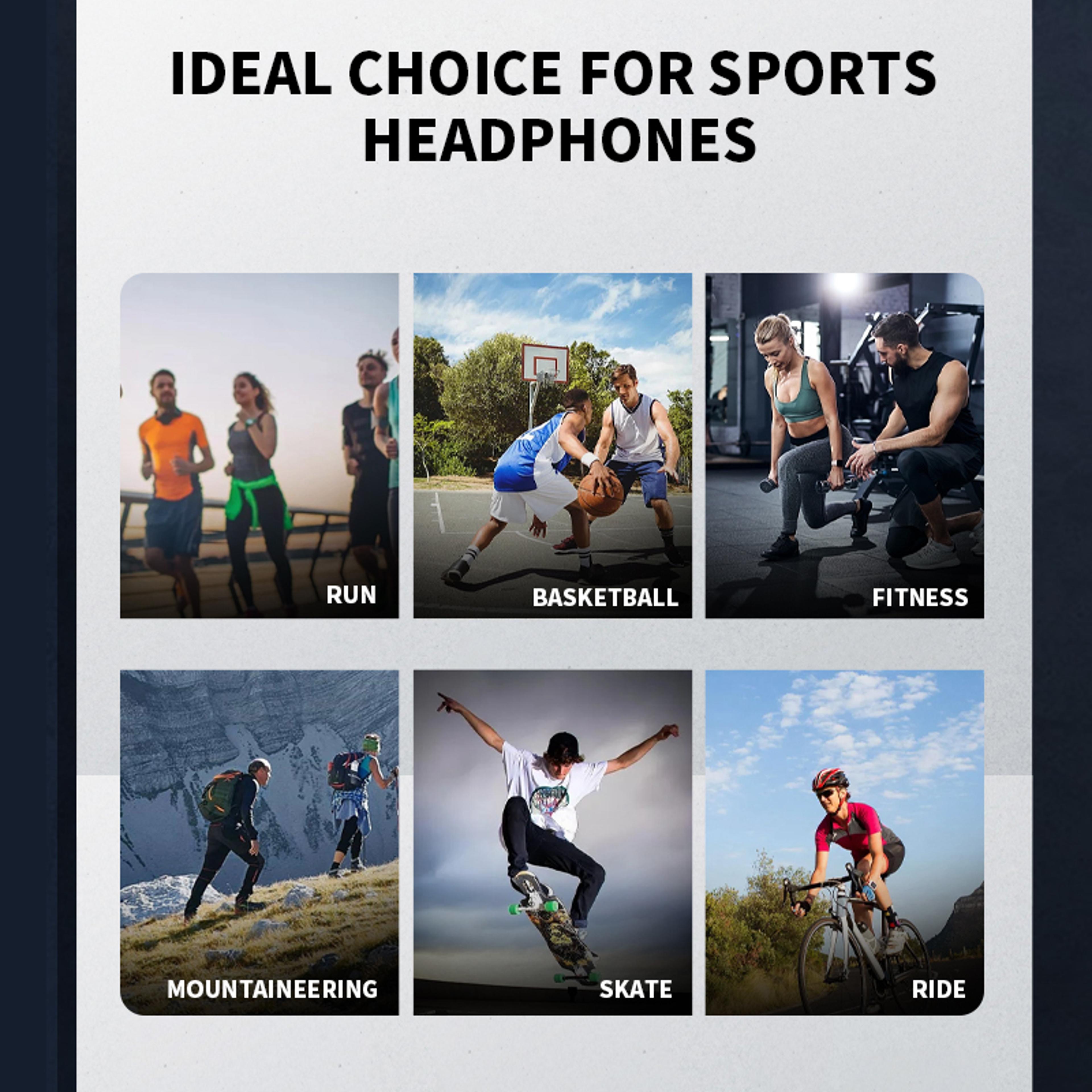 Bluetooth 53 Sports Wireless Headphones Xiaomi Mijia Bone Conduction Earphones Ear Hook Waterproof  5