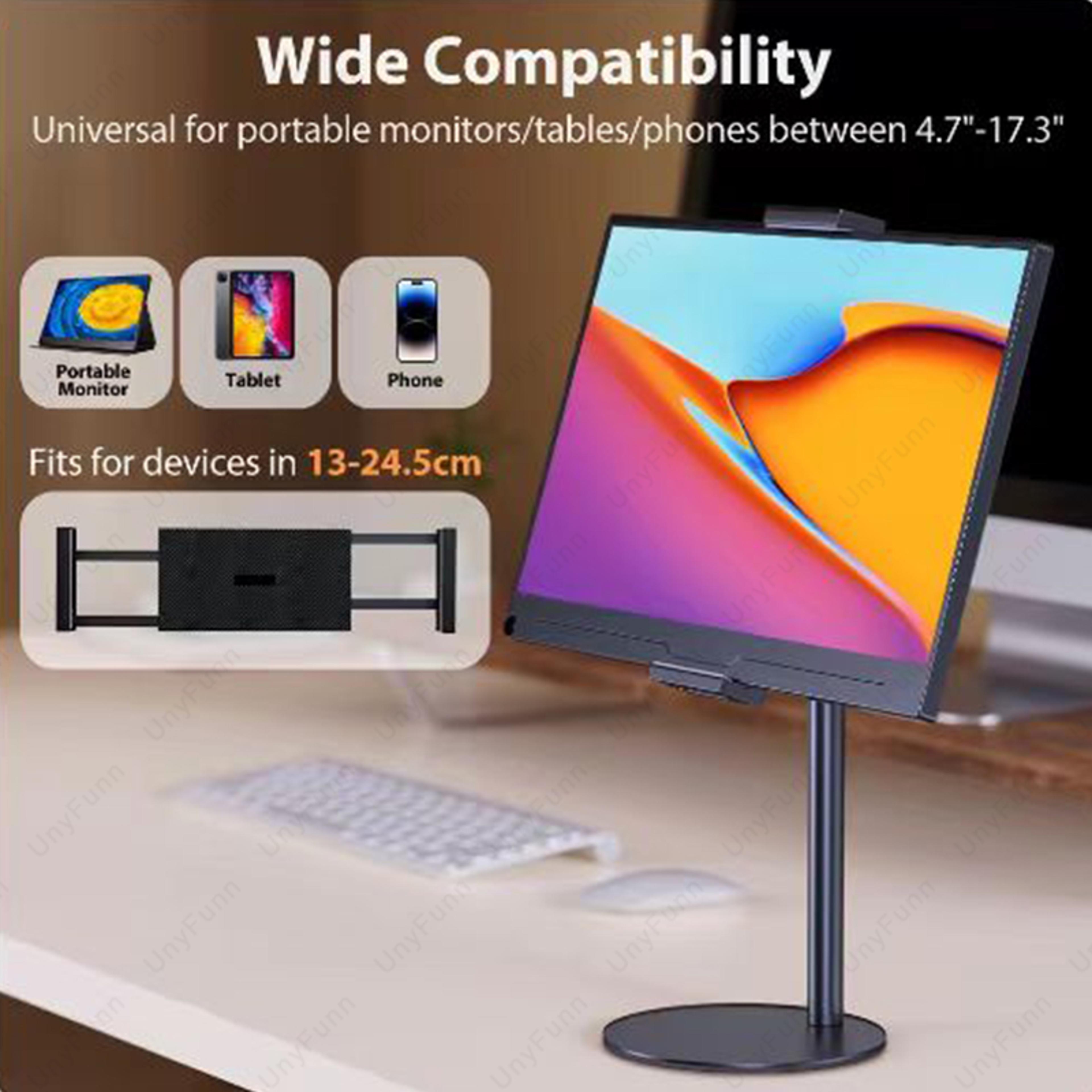 Adjustable Height Cdisplay Portable Monitor Stand Desktop Monitor Bracket Phone Tablet Monitor Supp