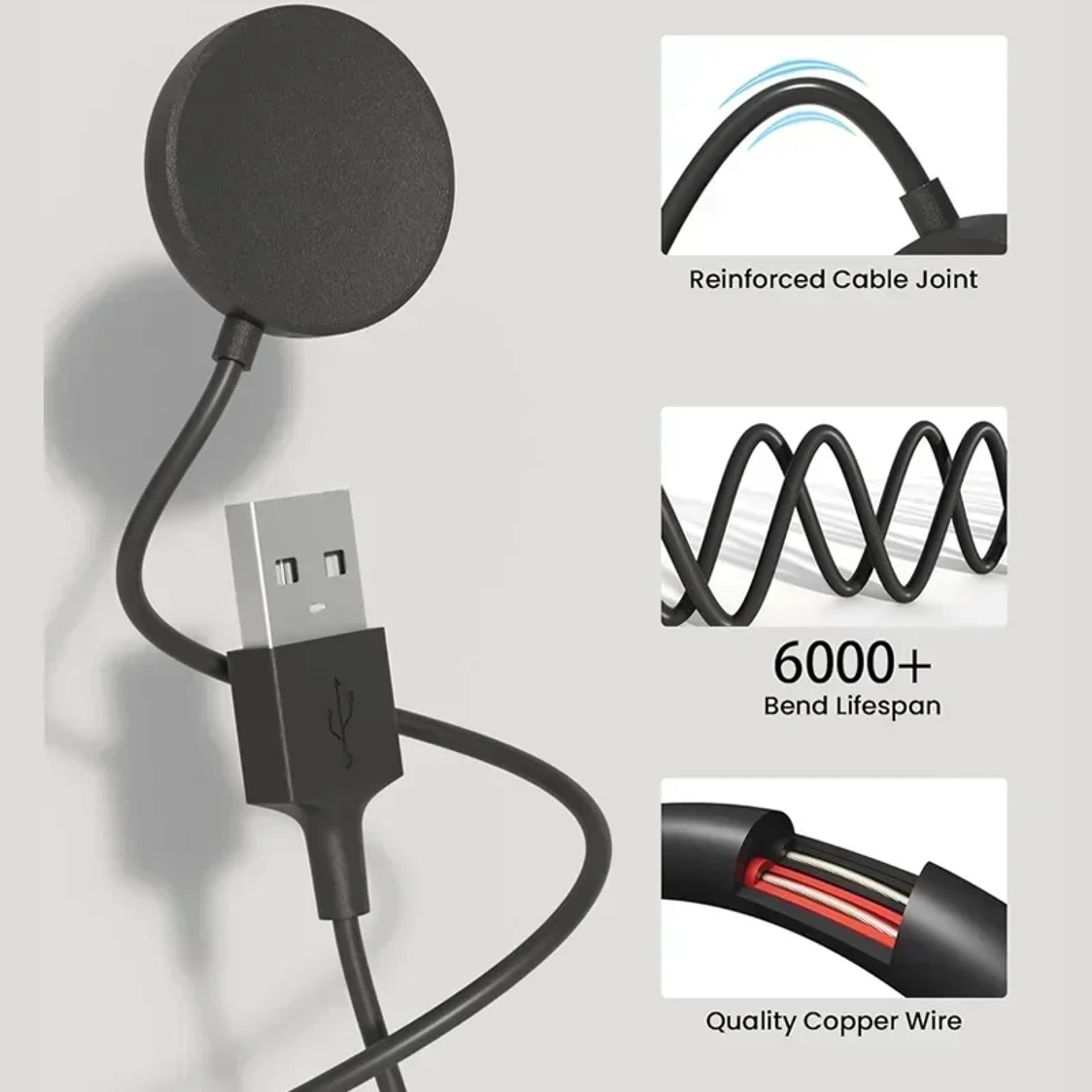 Portable USB Cable Fast Charging Dock Station Magnetic Watch Wireless Charger Samsung Galaxy Watch 0