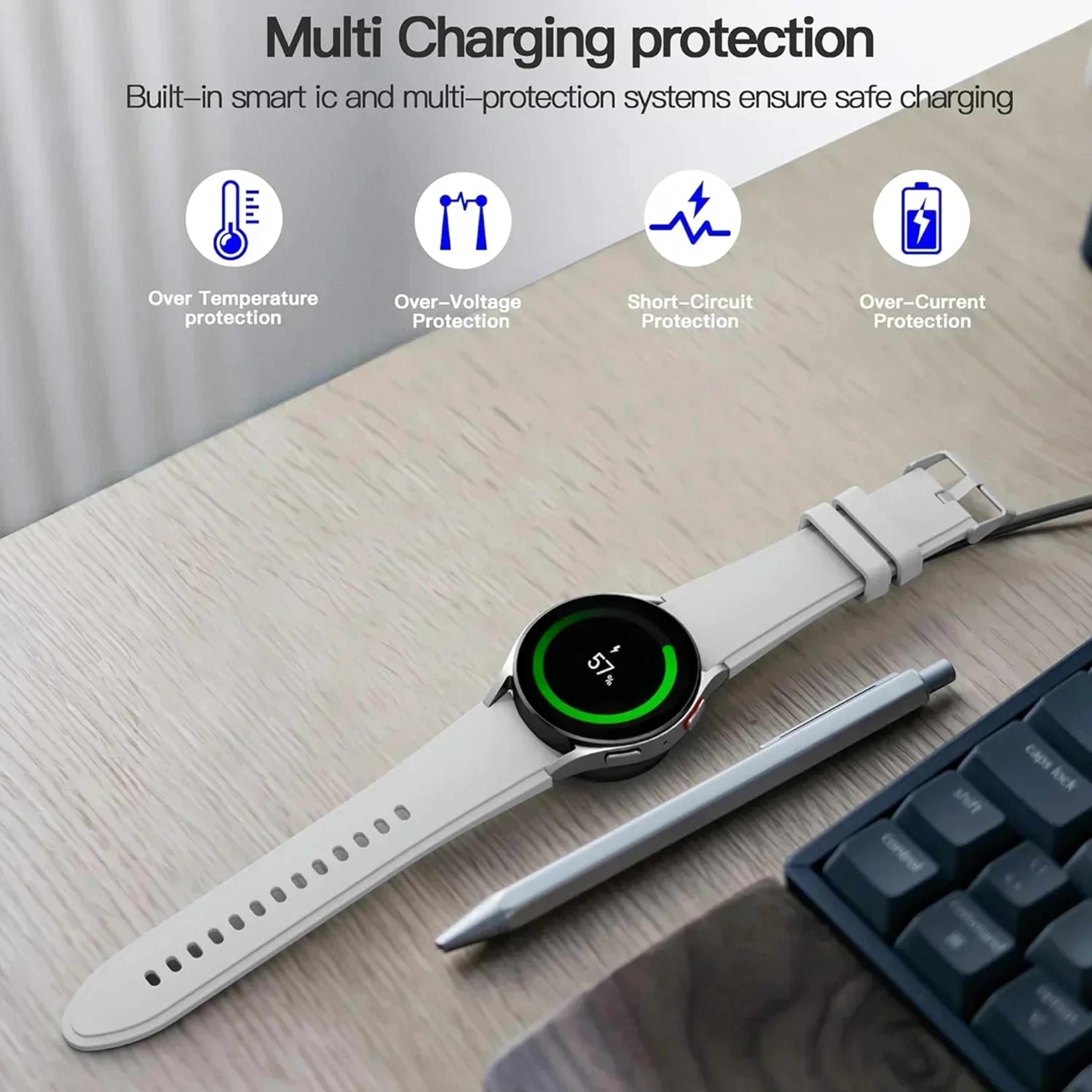 Portable USB Cable Fast Charging Dock Station Magnetic Watch Wireless Charger Samsung Galaxy Watch 2