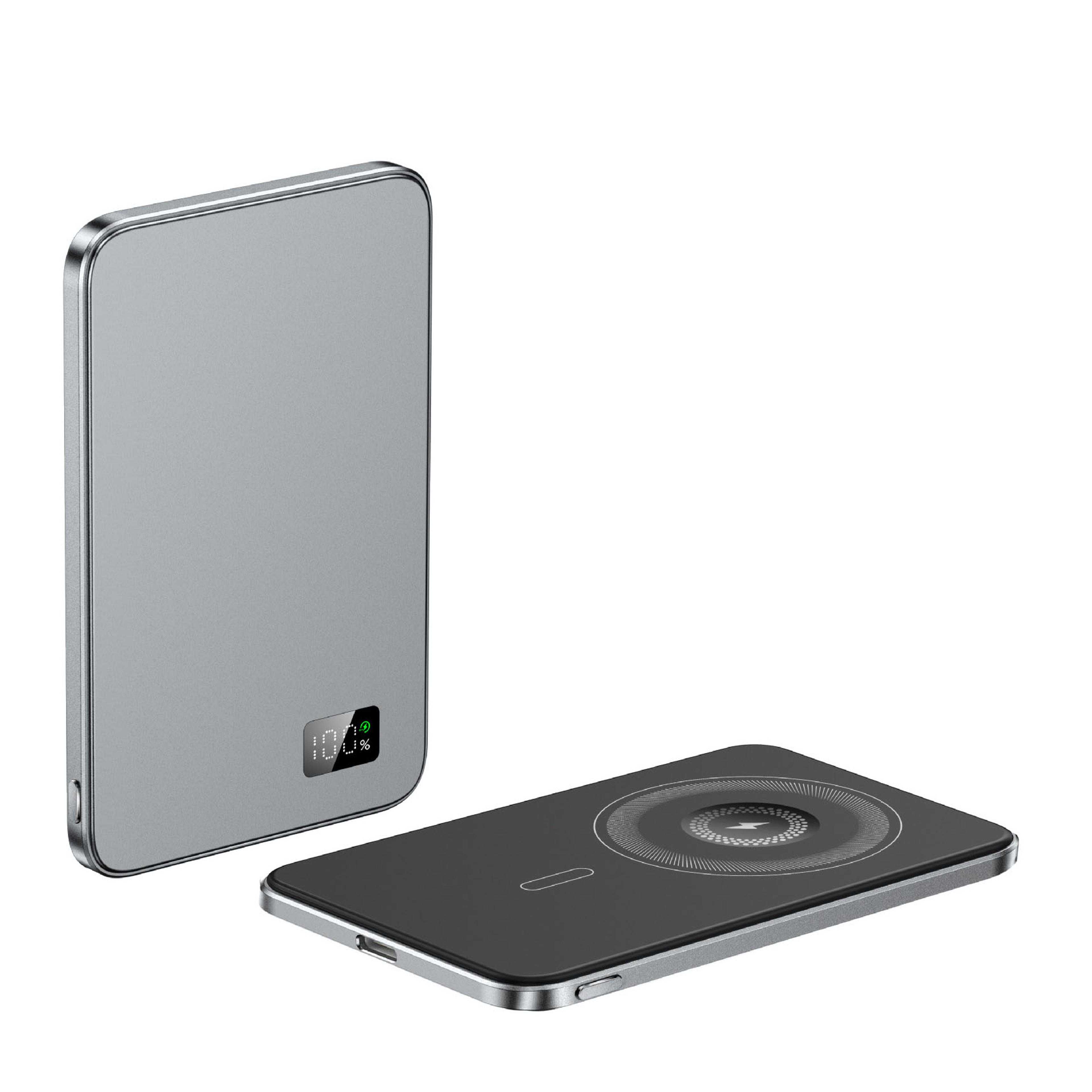 fast charging magnetic powerbank, ultra thin wireless charger for magsafe iphone