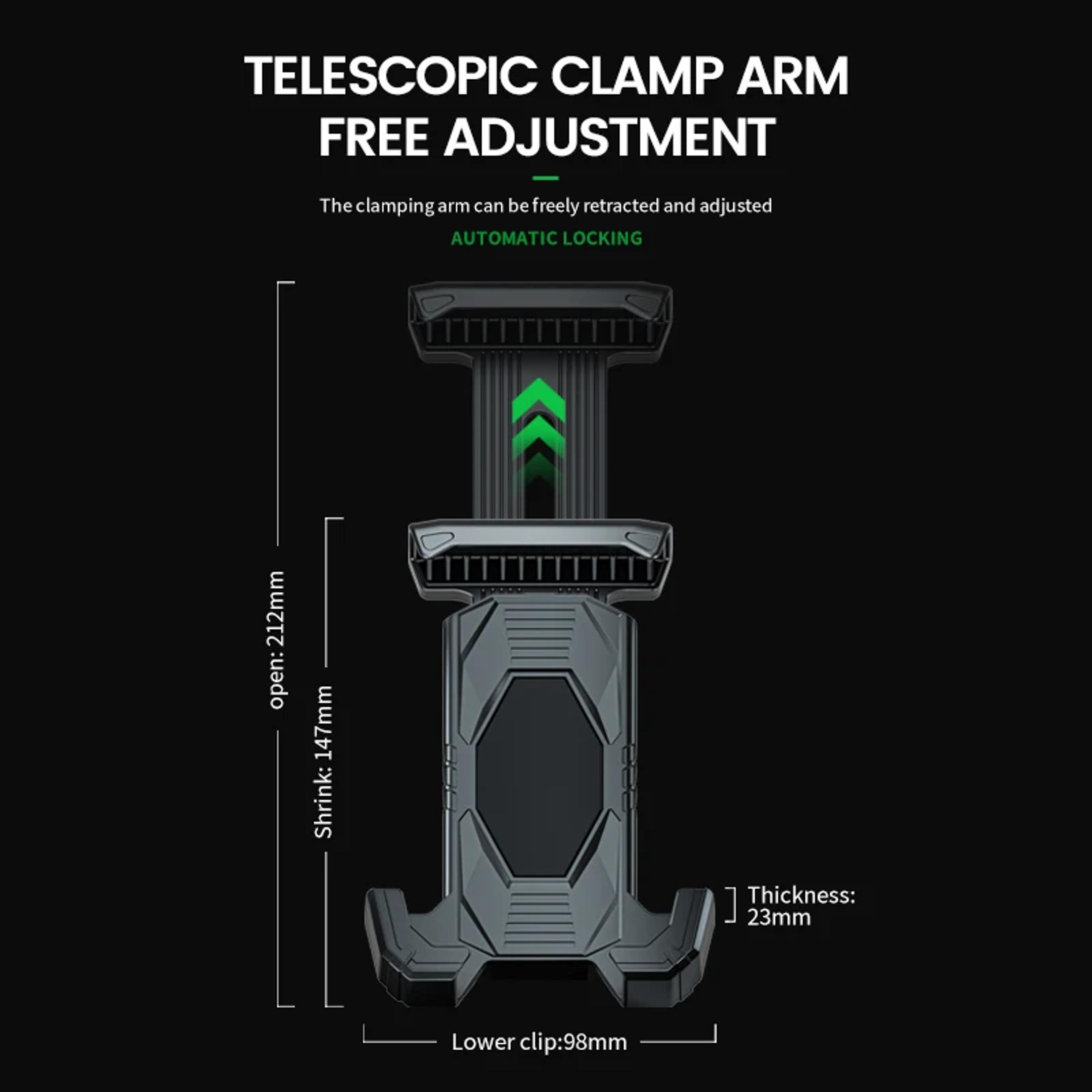 Bicycle Mount For 45 To 80 Inch Mobile Devices Universal Bike Phone Holder Motorcycle Scooter Handl 3