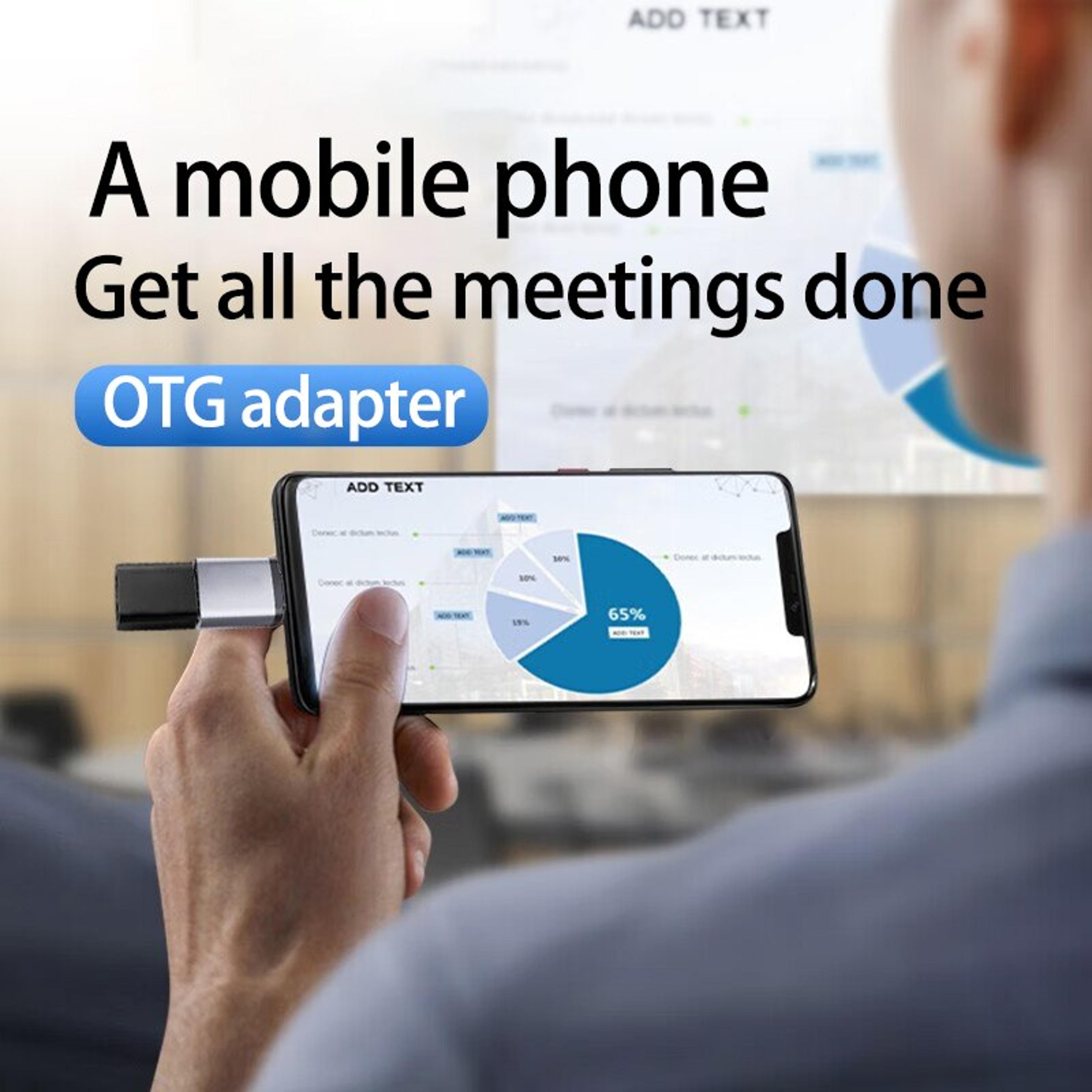 Type C OTG Adapter USB 30 Mobile Phone To USB Drive Converter External USB Conversion Head For Tabl 1