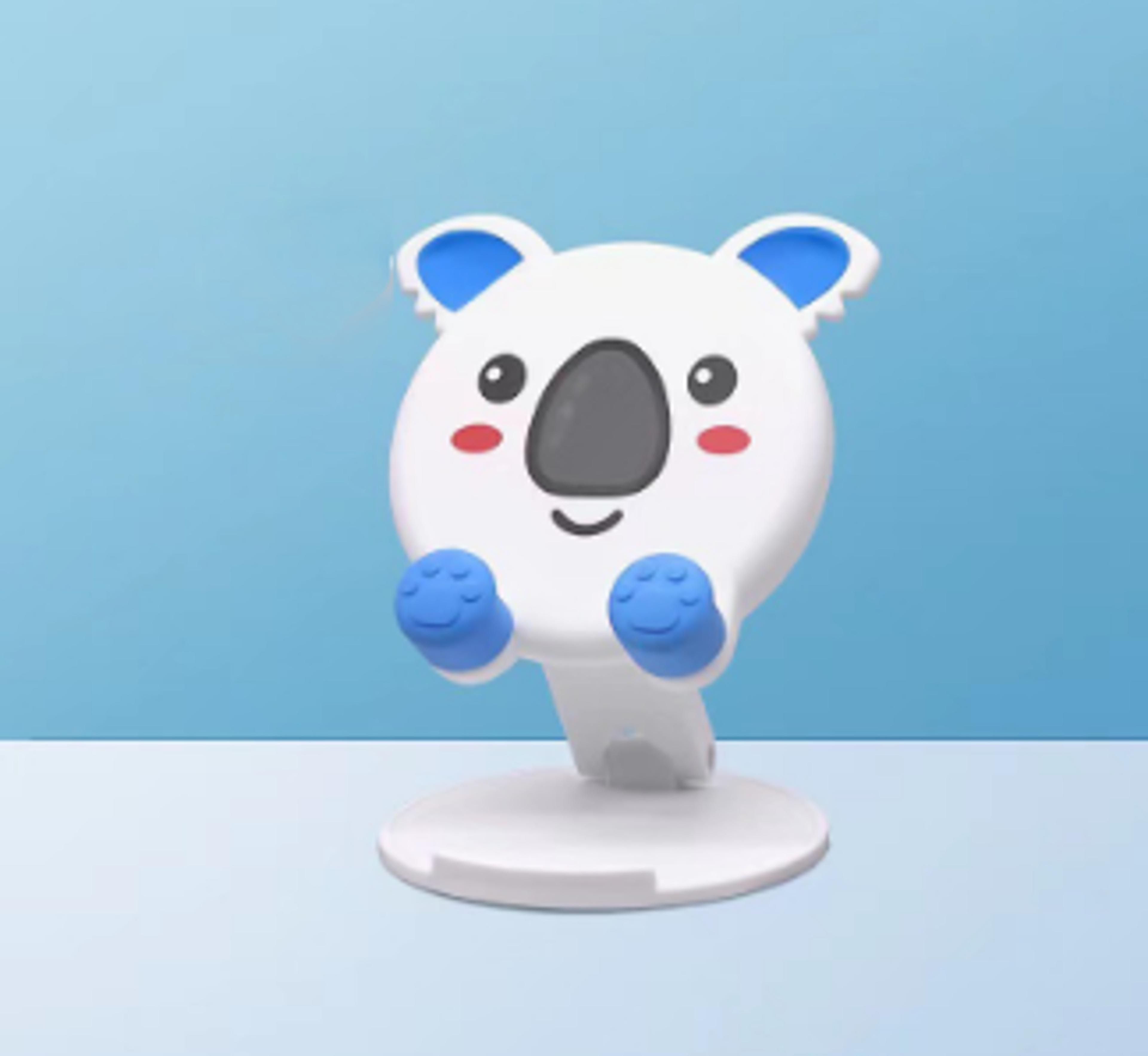 Cute Resin Animal Desk Stand Mobile Phone Holder Tablets Cat Dog Ornament For IPad Smartphone Home  6