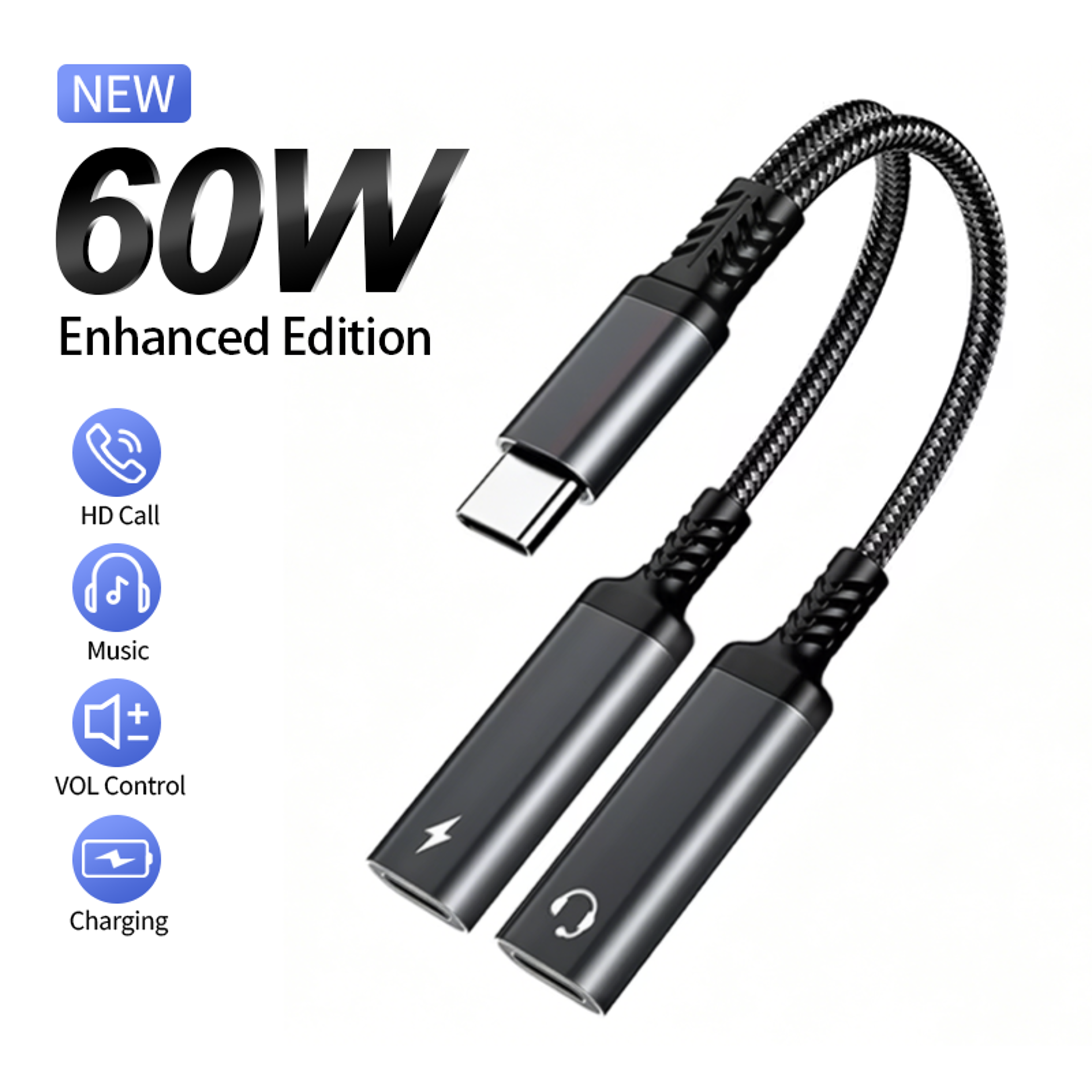 Charge  Listen Pro USB C Splitter Adapter With PD Fast Charging  Audio Support 6