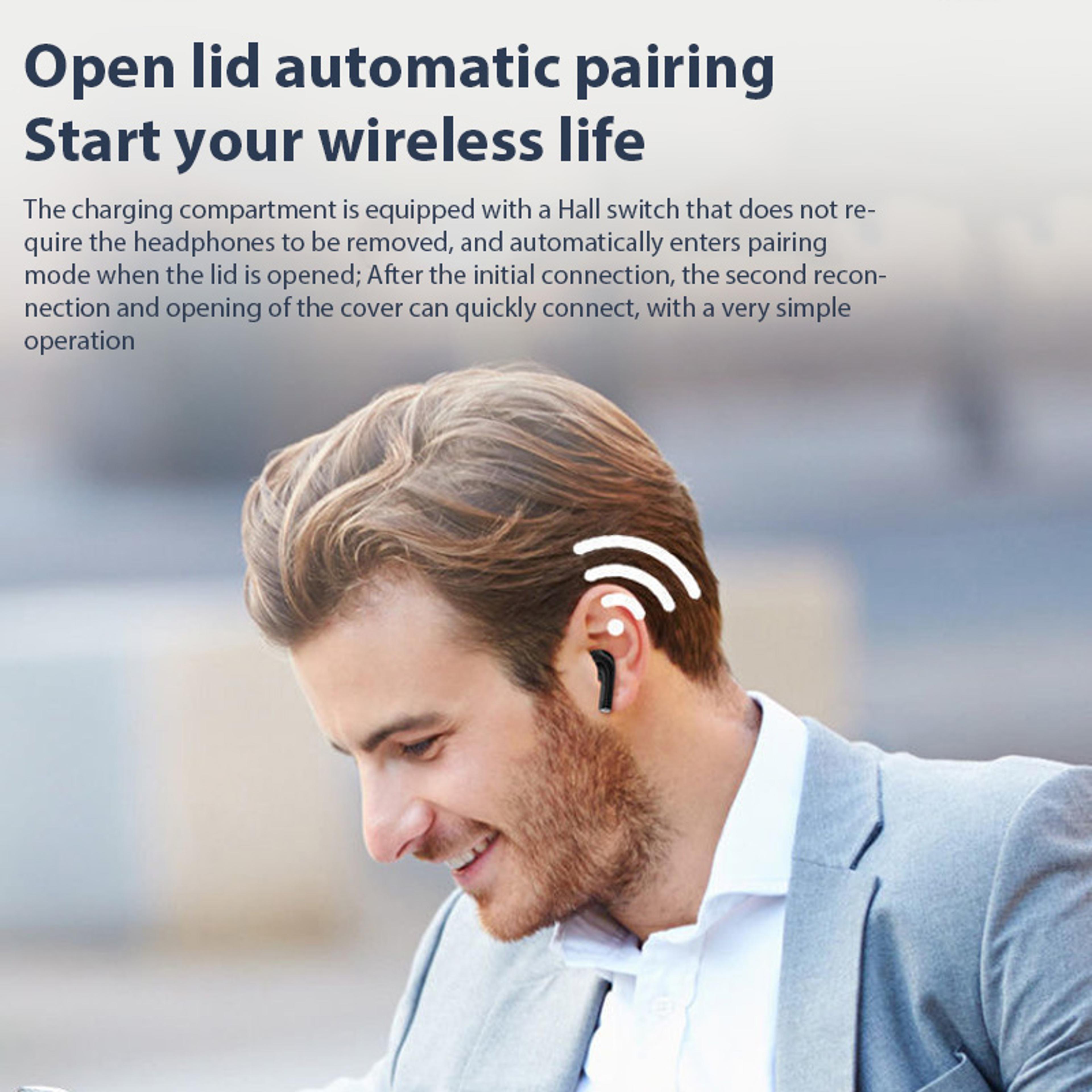 Bluetooth Wireless Earbuds With Noise Reduction  LED Power Display 3