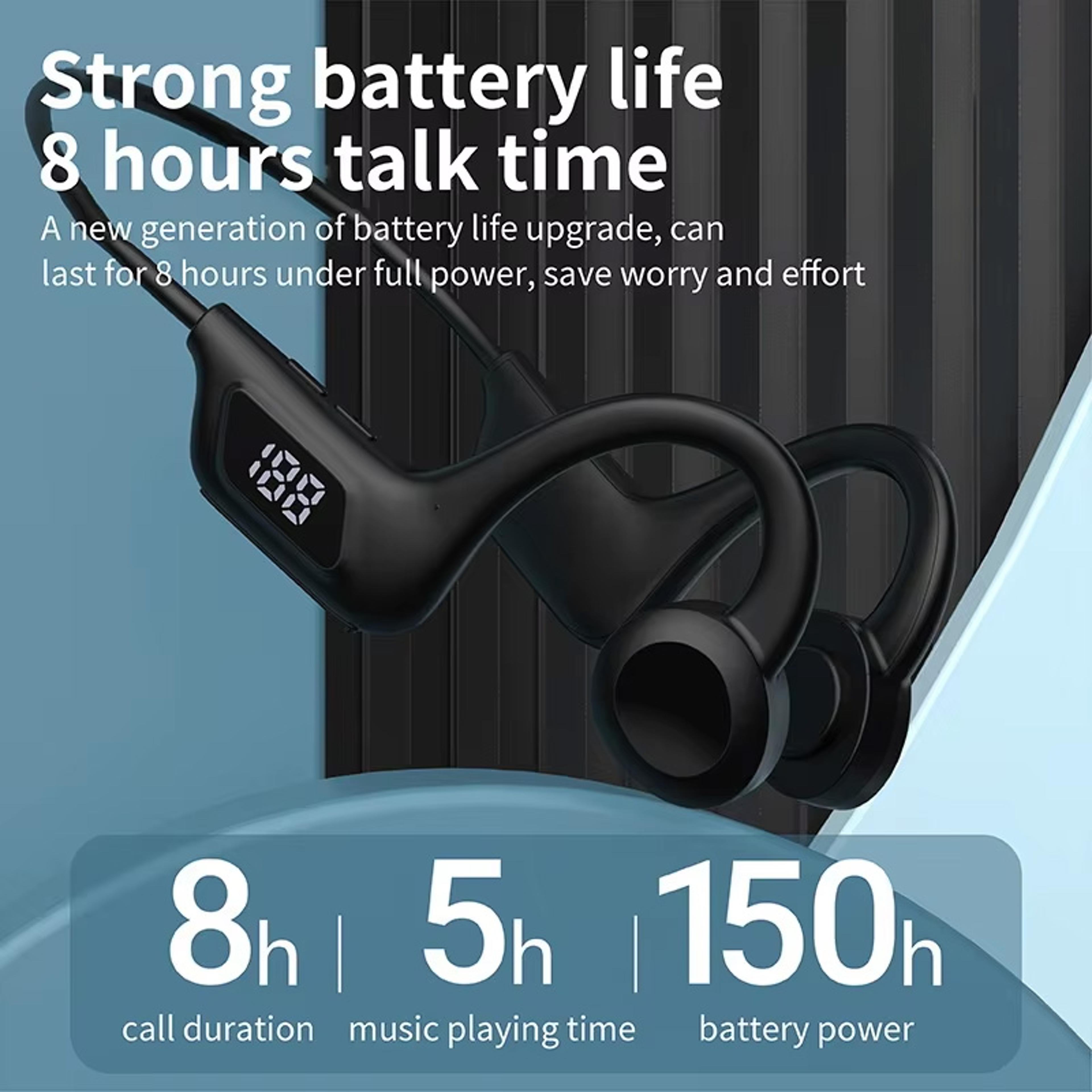 X7 Open Ear Bone Conduction Swimming Headphones With Bluetooth Mic For Running  Sports 2