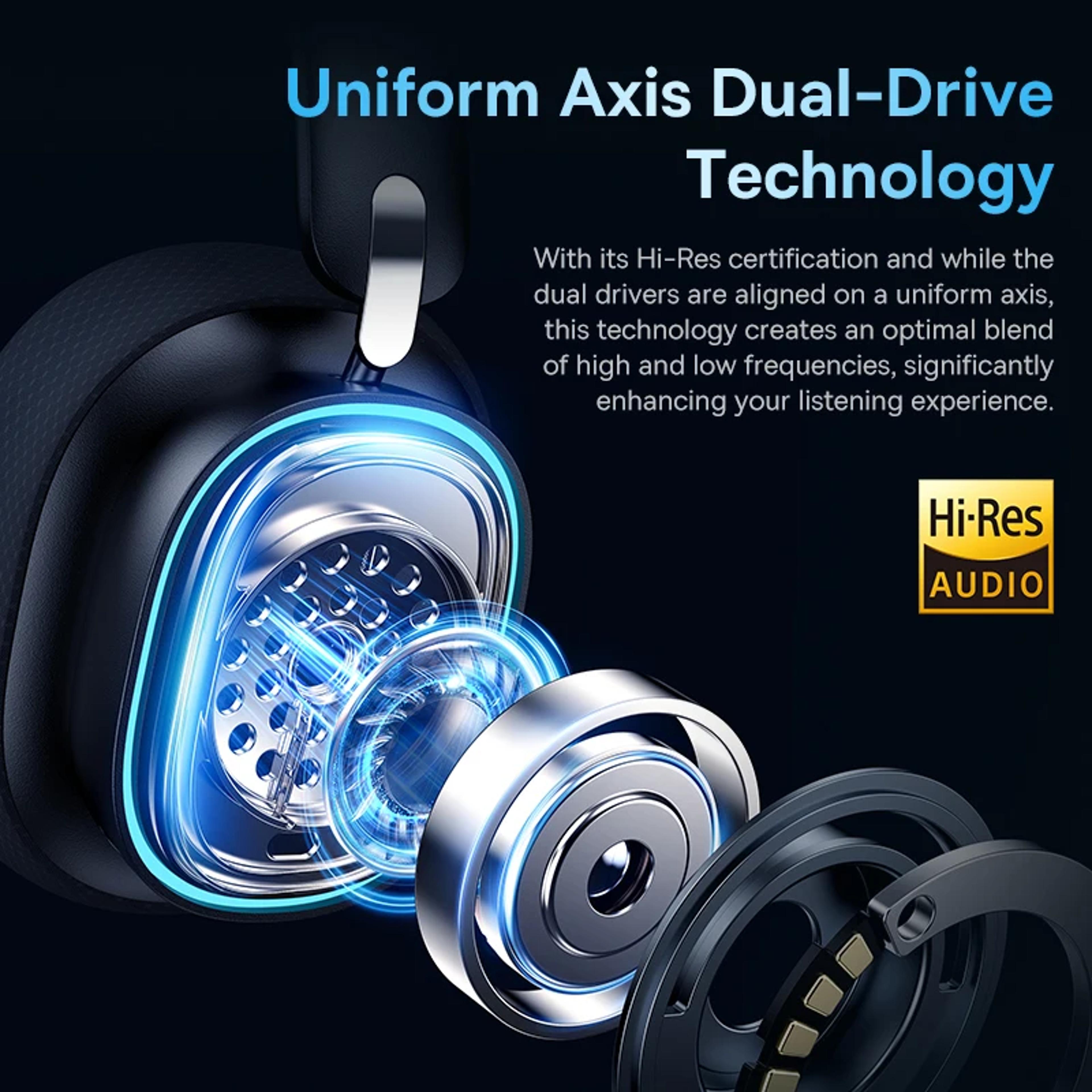 Wireless Gaming Headset With Mic Bluetooth Low Latency Audio 4