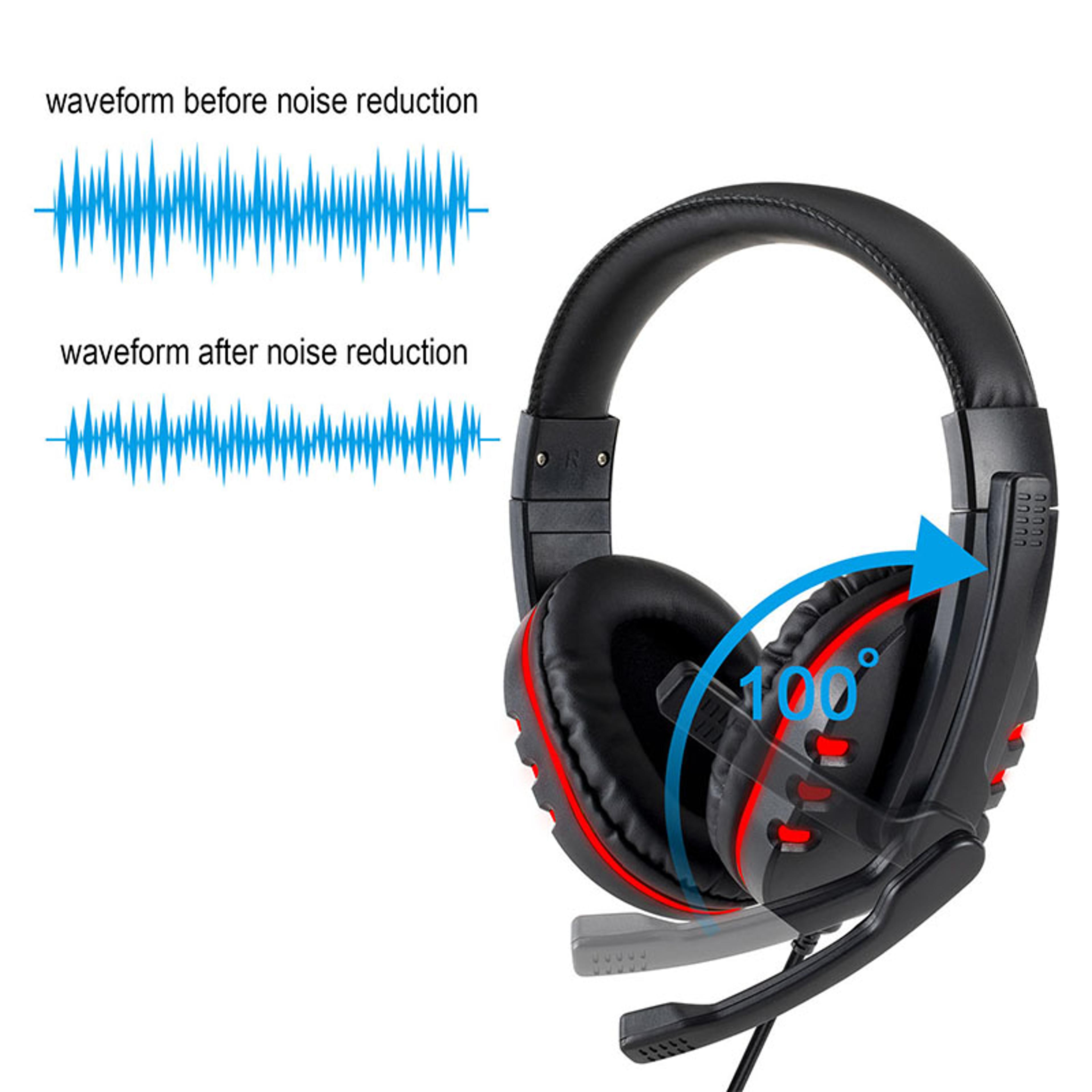 GameTalk Pro Wired Gaming Headset With Mic For PC  Mobile 1