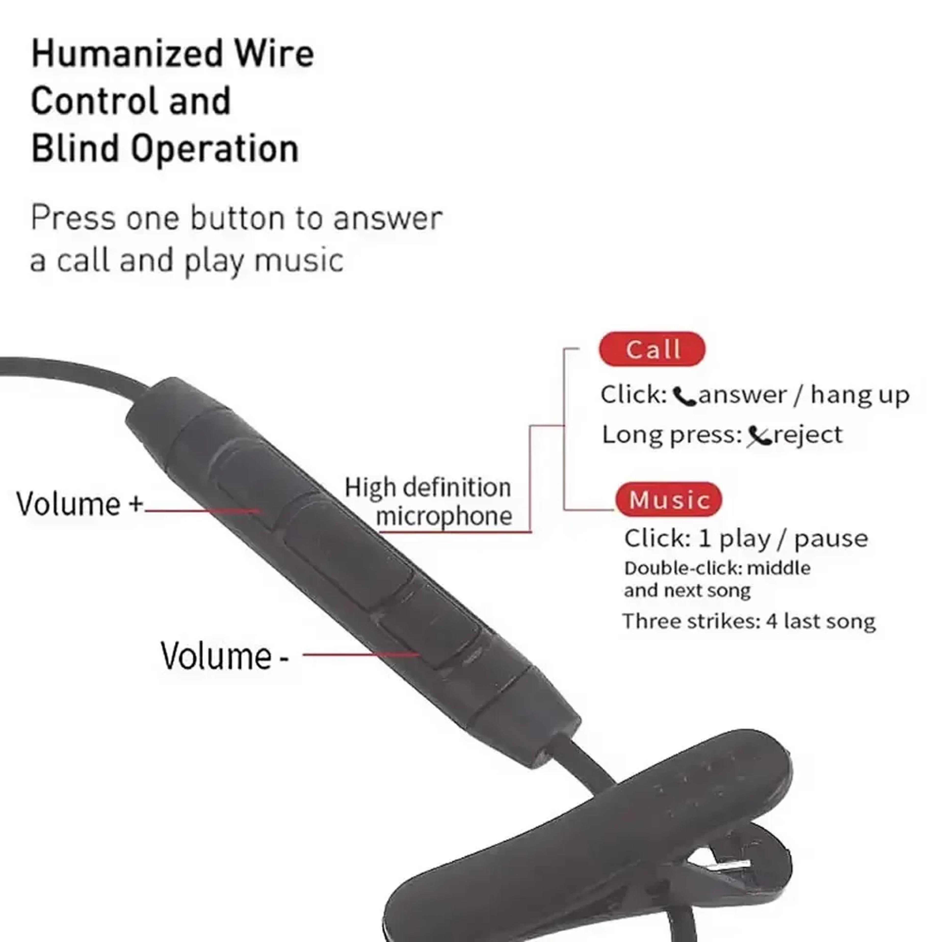 Smart Flex Retractable USB C Single Ear Wired Earbud Headset 4