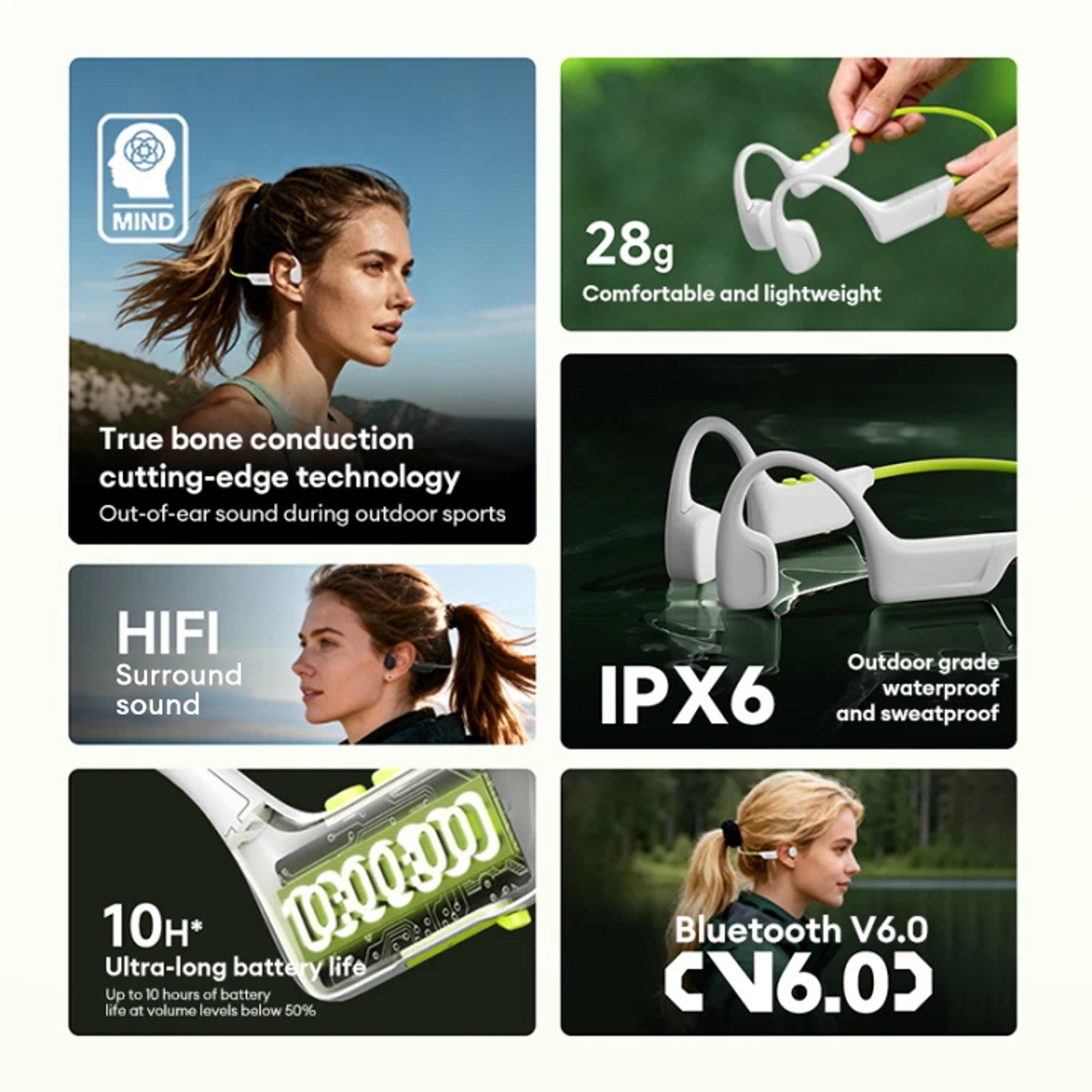Open Ear Bone Conduction Bluetooth Sports Headphones 2