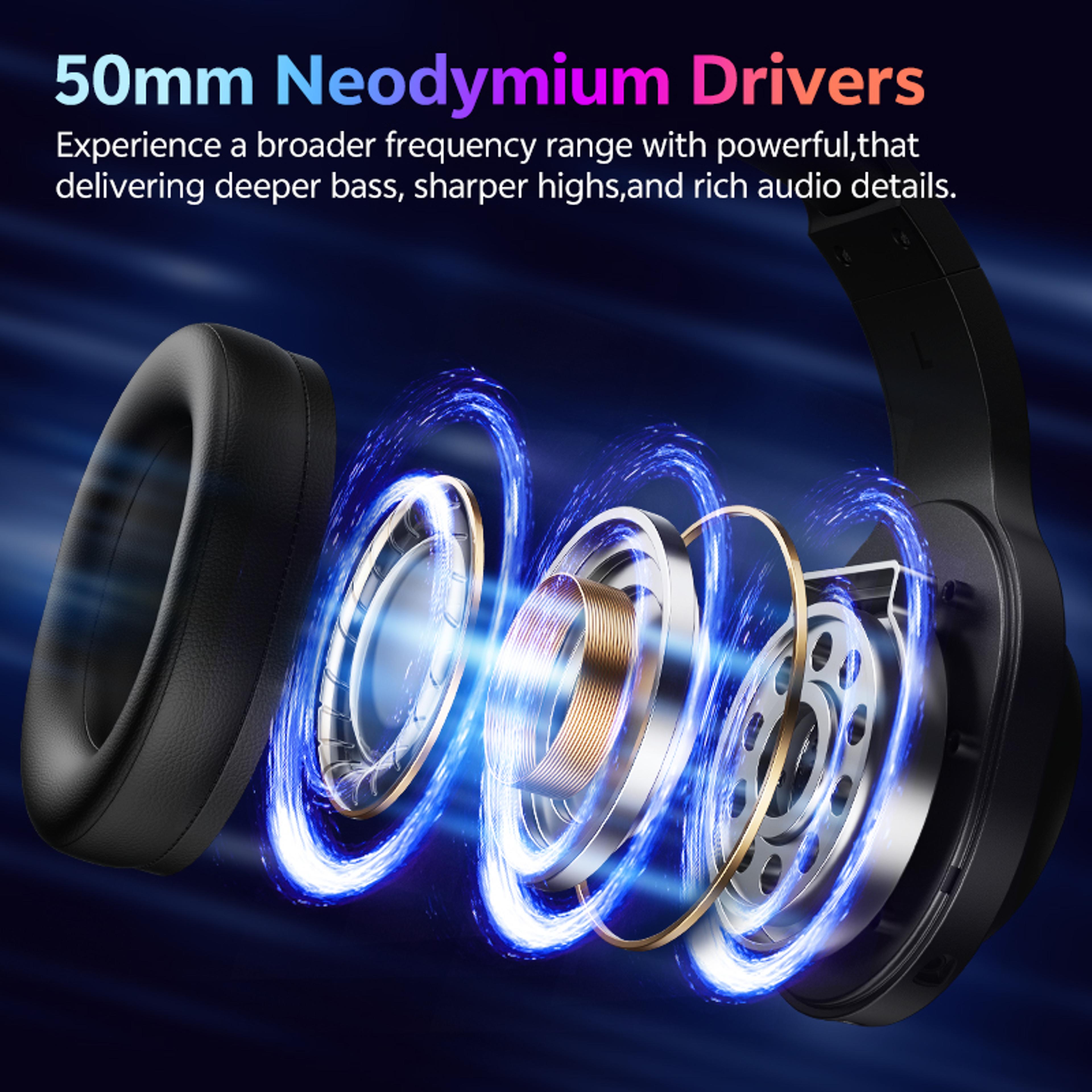 Bluetooth RGB Gaming Headset With Surround Sound  Noise Reducing Mic 1