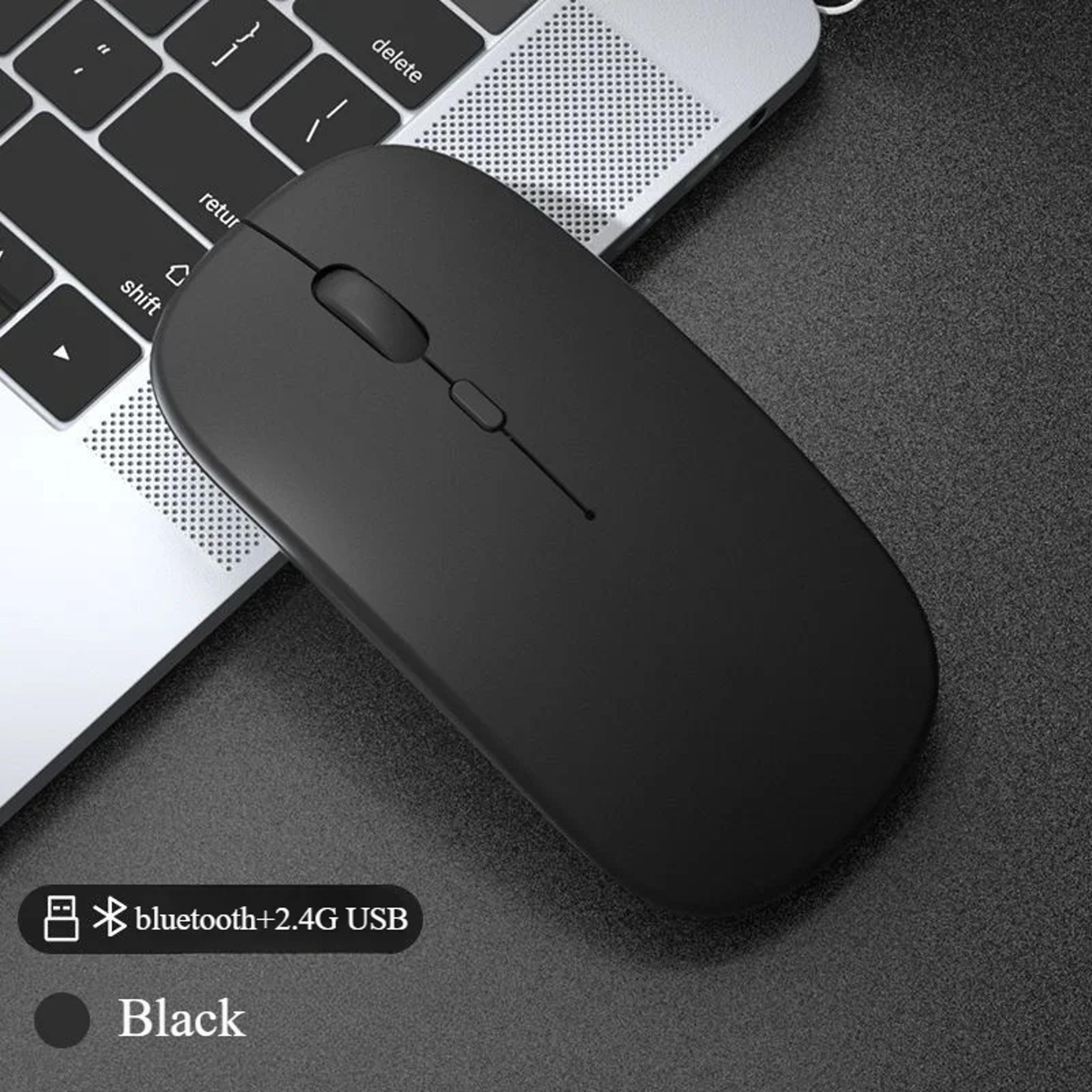 Bluetooth Rechargeable Wireless Mouse Silent Ergonomic Gaming Mouse For Laptop PC Xiaomi Pad 6