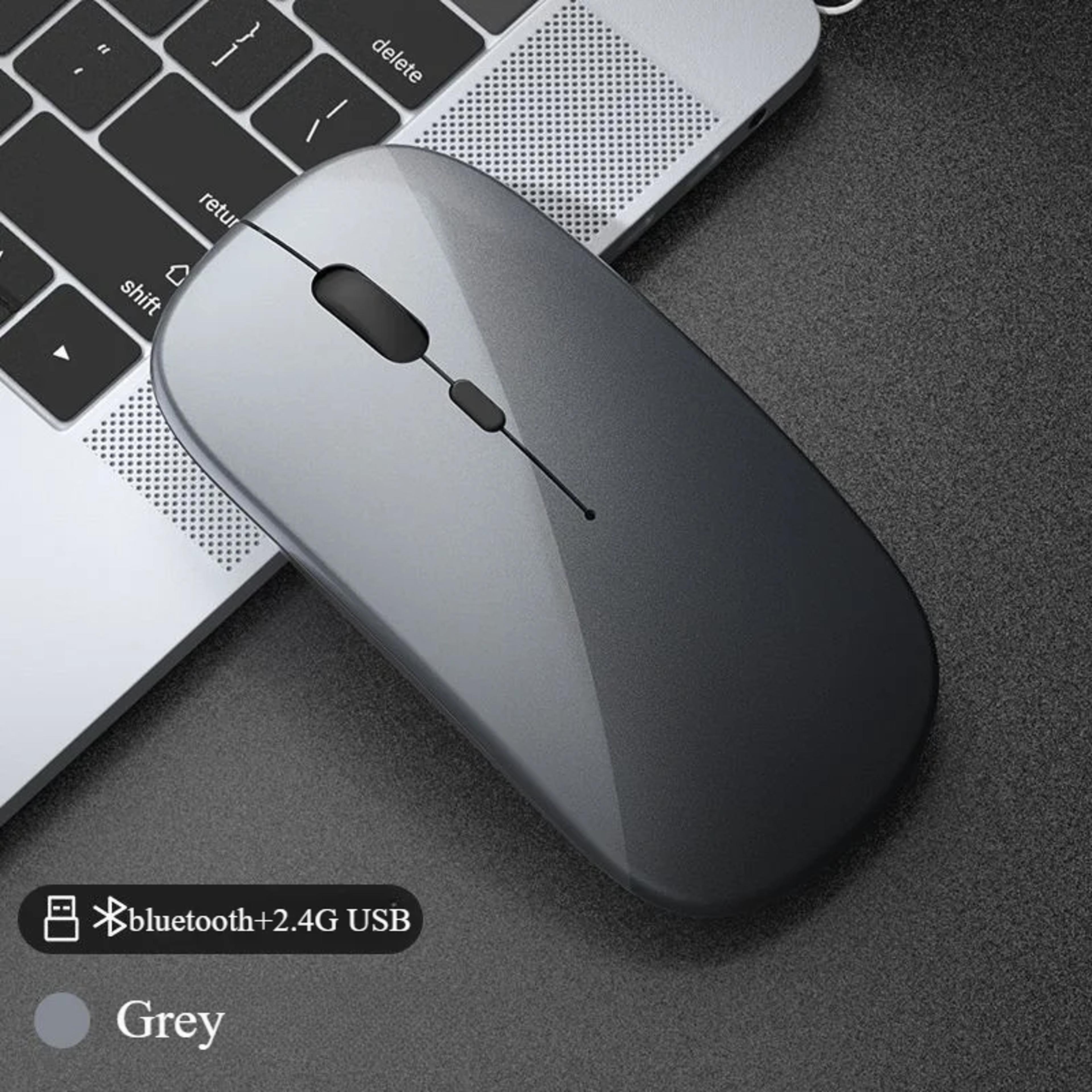 Bluetooth Rechargeable Wireless Mouse Silent Ergonomic Gaming Mouse For Laptop PC Xiaomi Pad 8