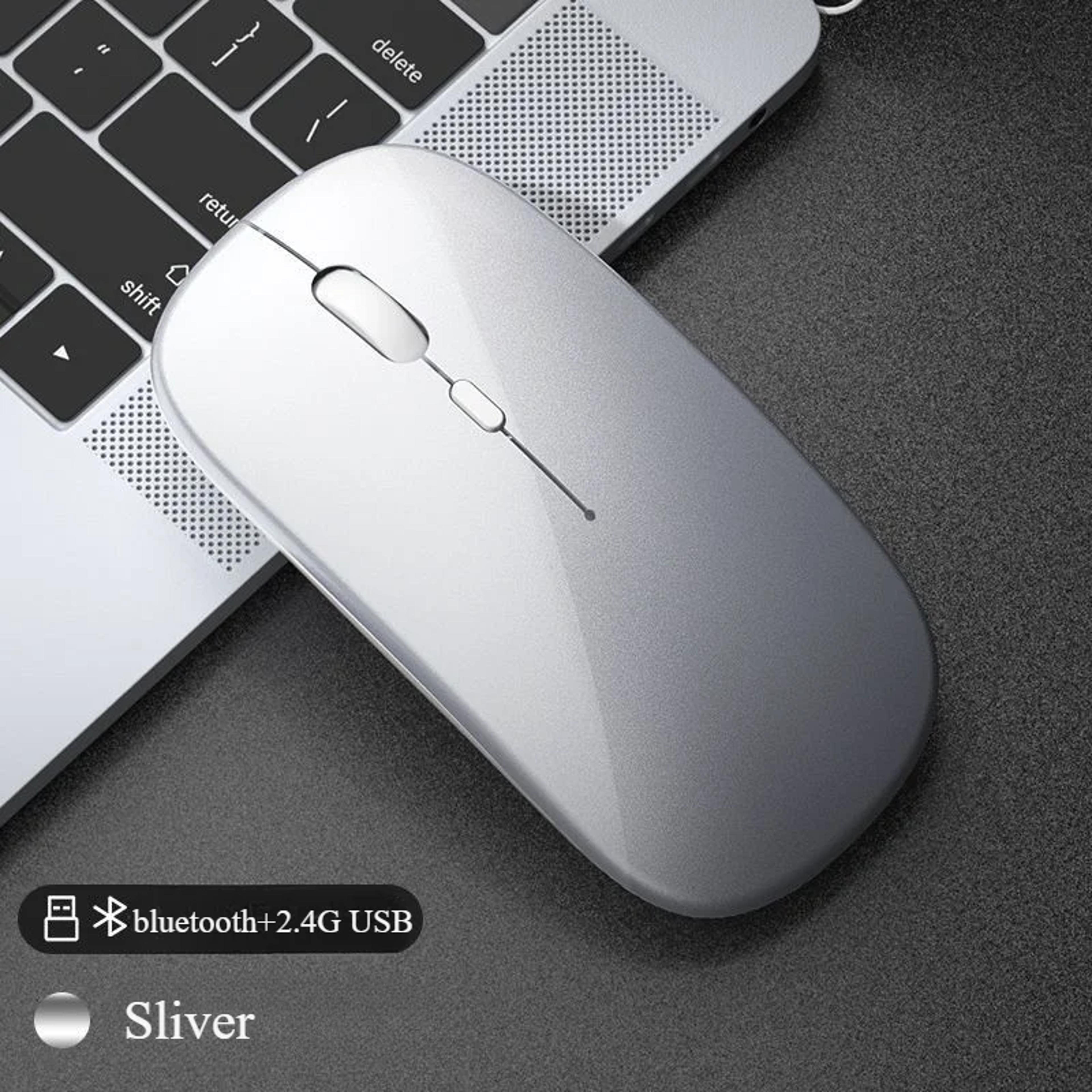 Bluetooth Rechargeable Wireless Mouse Silent Ergonomic Gaming Mouse For Laptop PC Xiaomi Pad 9