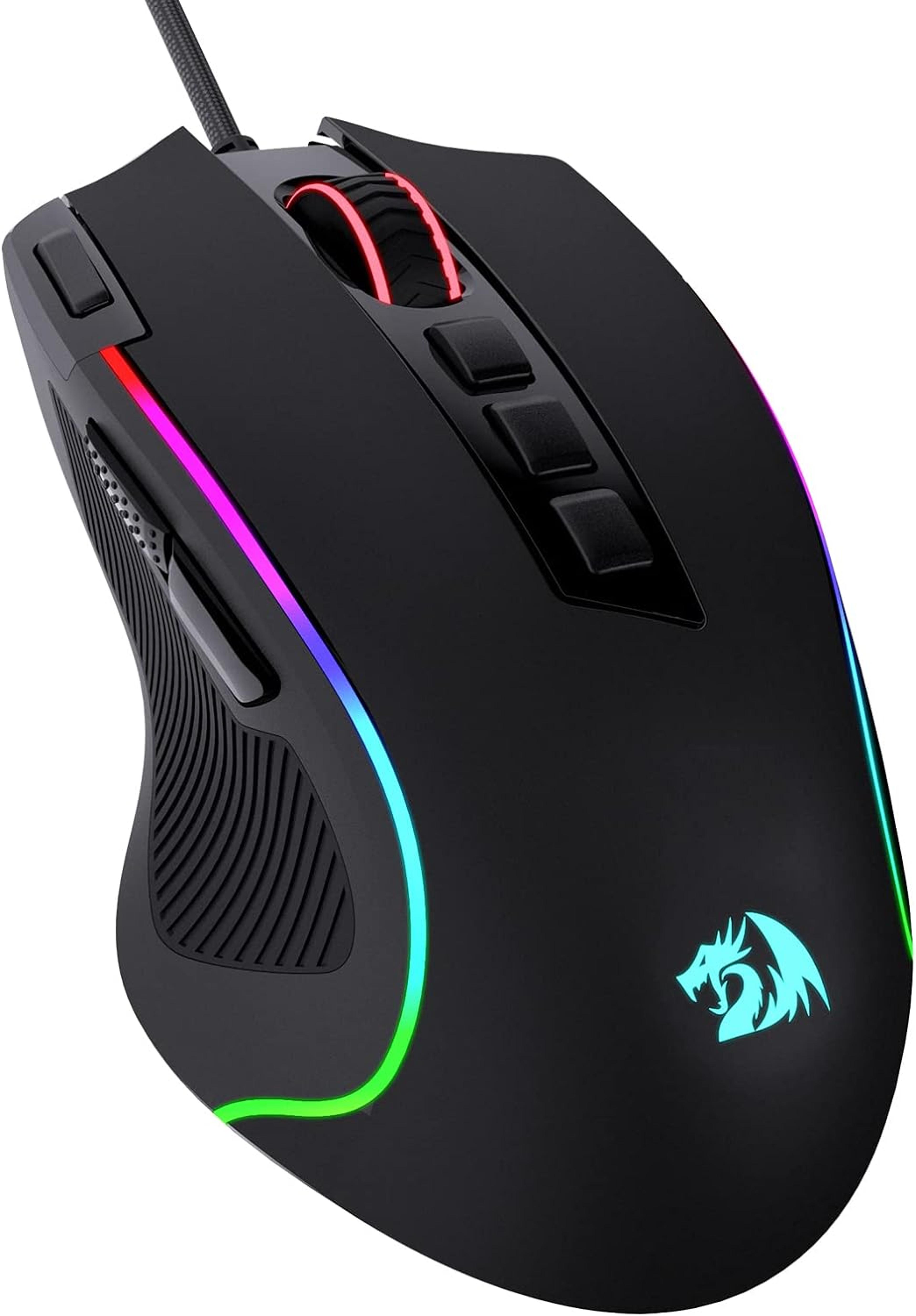 Predator RGB Gaming Mouse DPI Wired Optical Programmable Buttons White 6