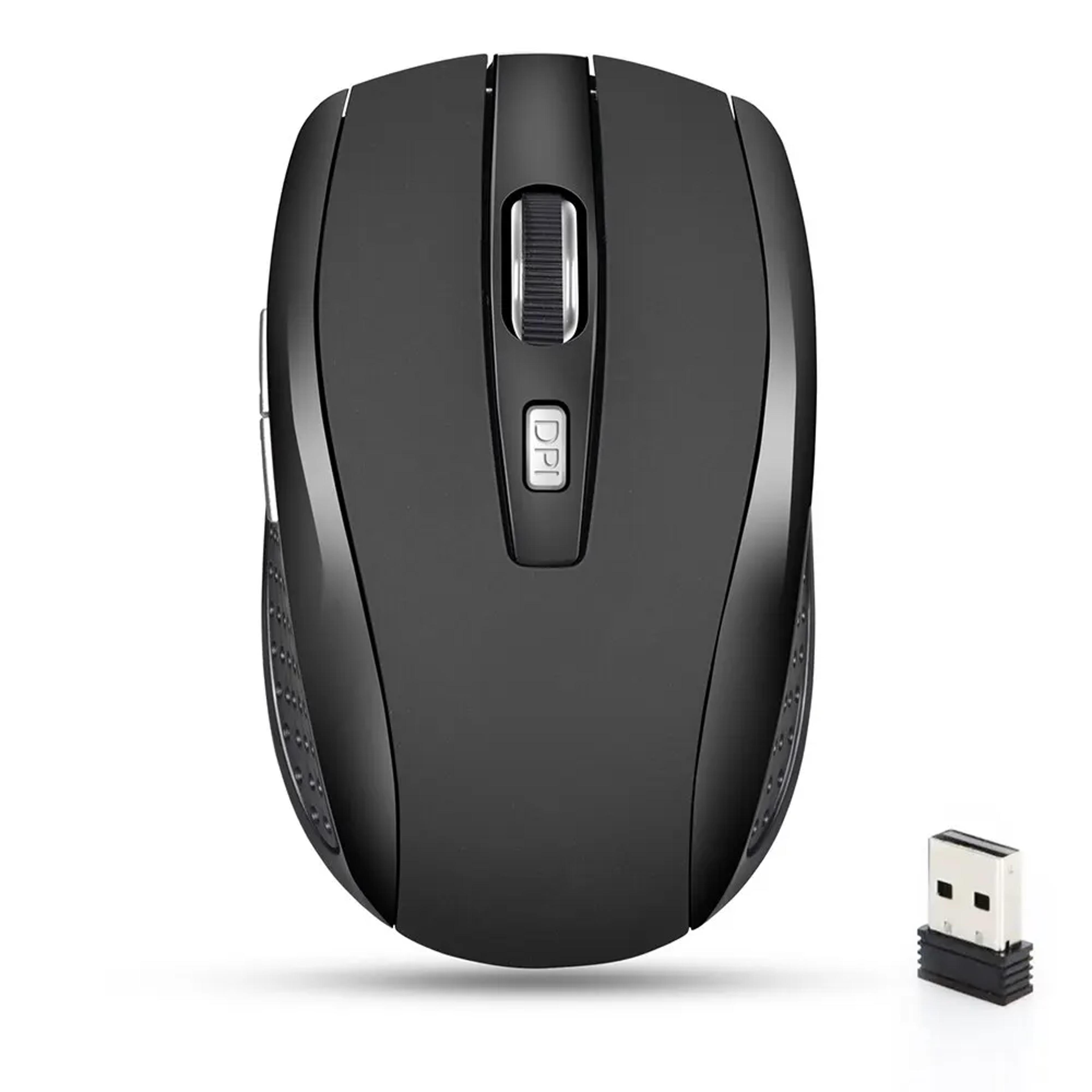 Wireless Ergonomic Mouse Portable Adjustable DPI Optical Laptop And MacBook Mouse 0