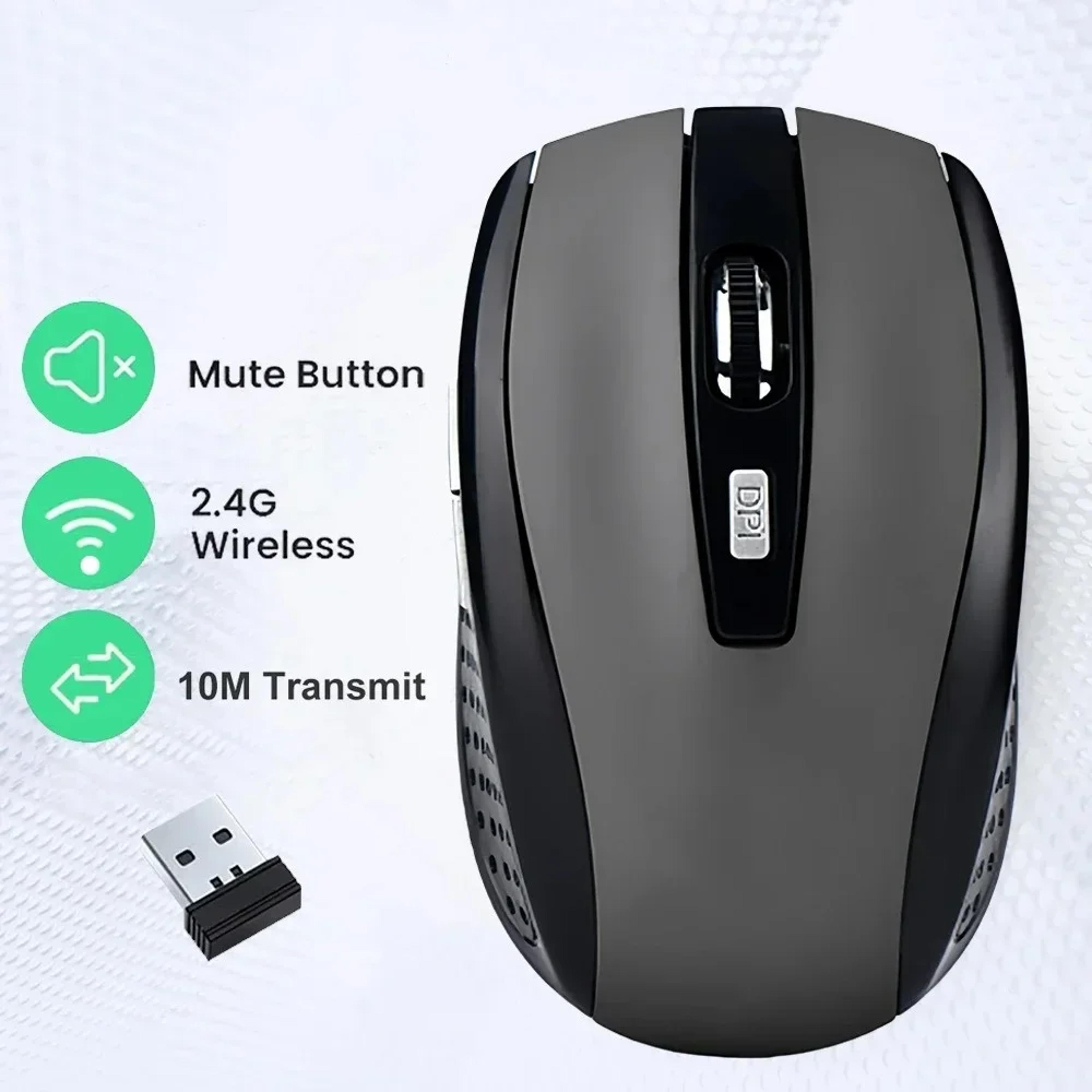 Wireless Ergonomic Mouse Portable Adjustable DPI Optical Laptop And MacBook Mouse 1