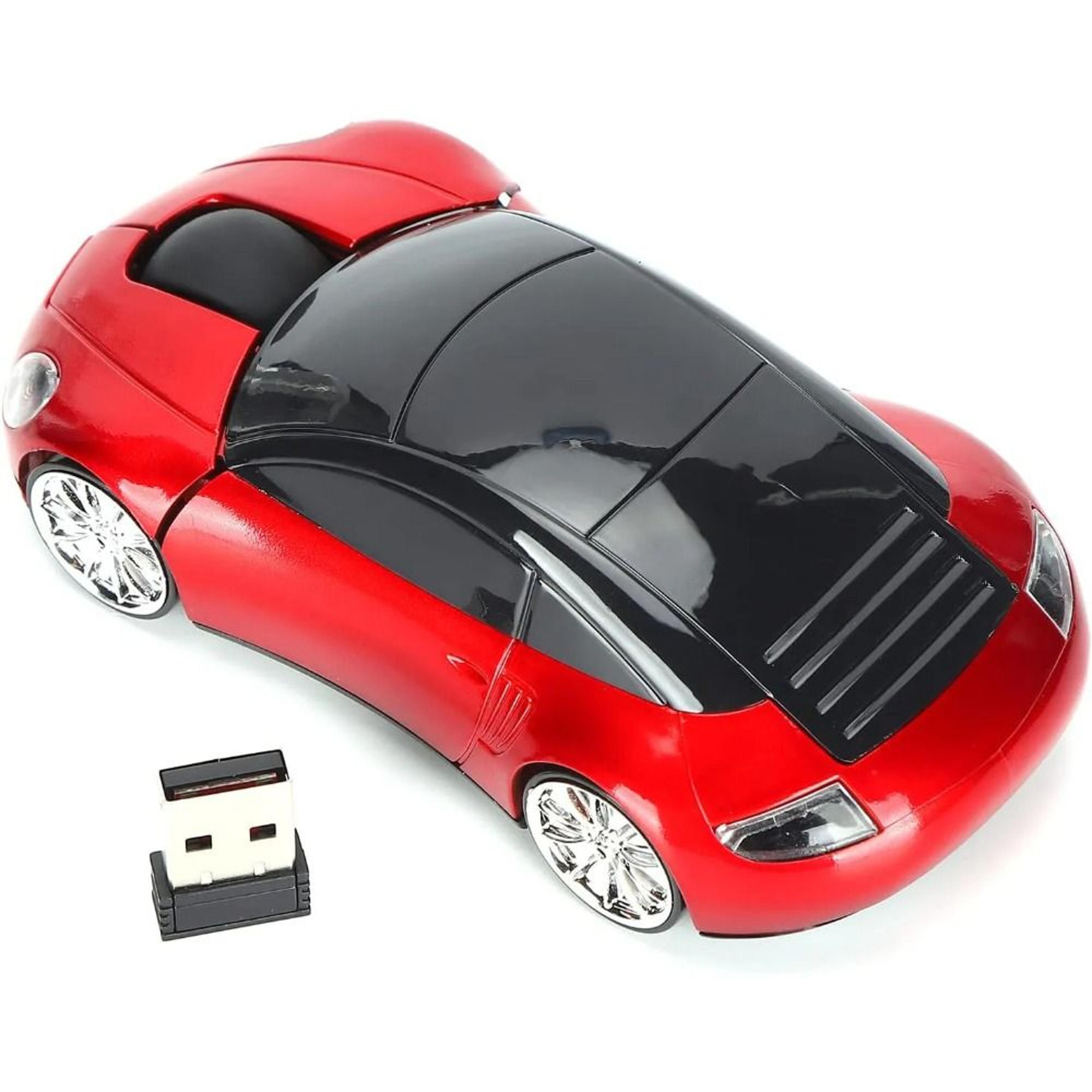 Car Shaped Wireless Mouse DPI USB Compact Mouse For Laptop PC 4