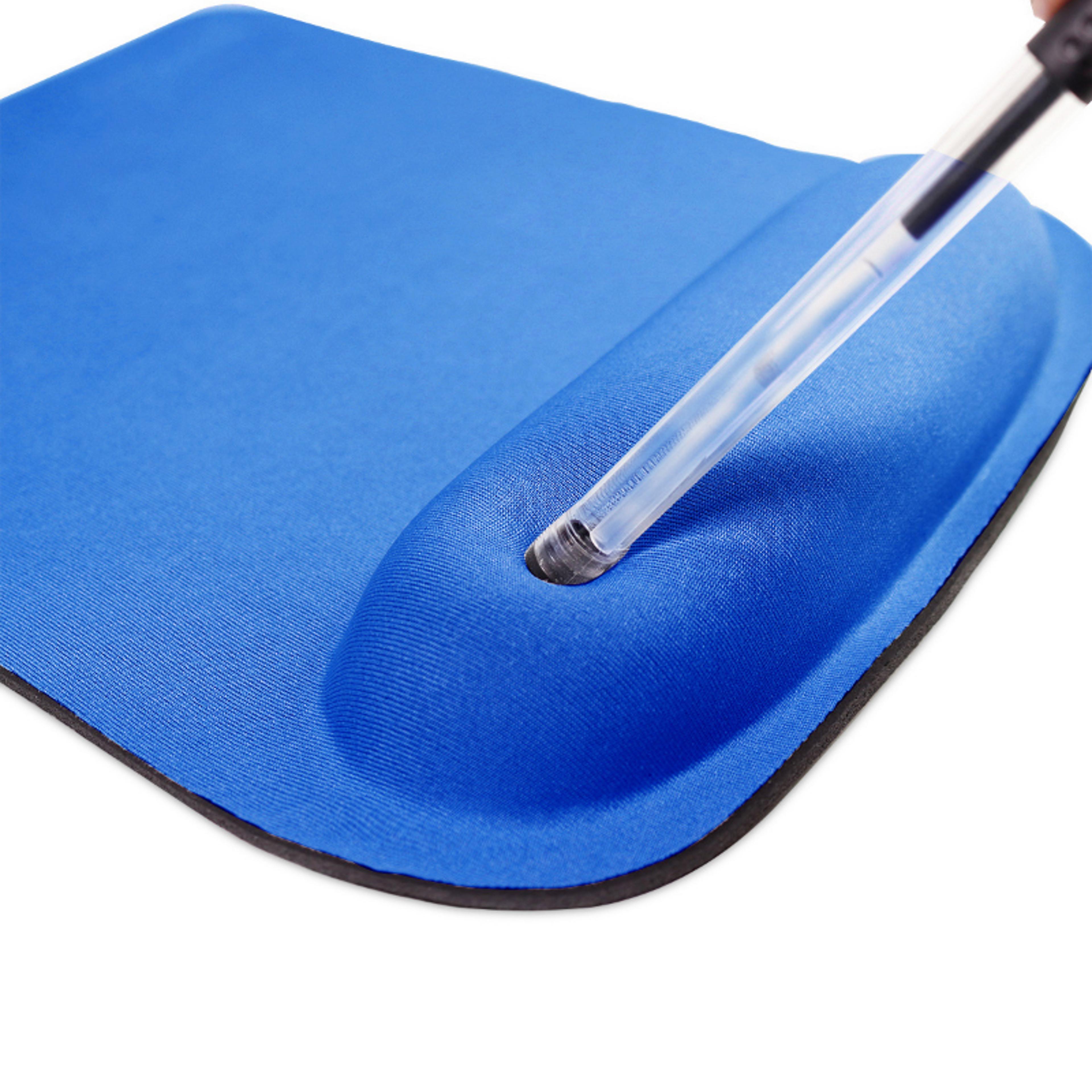 Comfort Memory Foam Wrist Support Mouse Pad For PC Laptop  Office Use 0