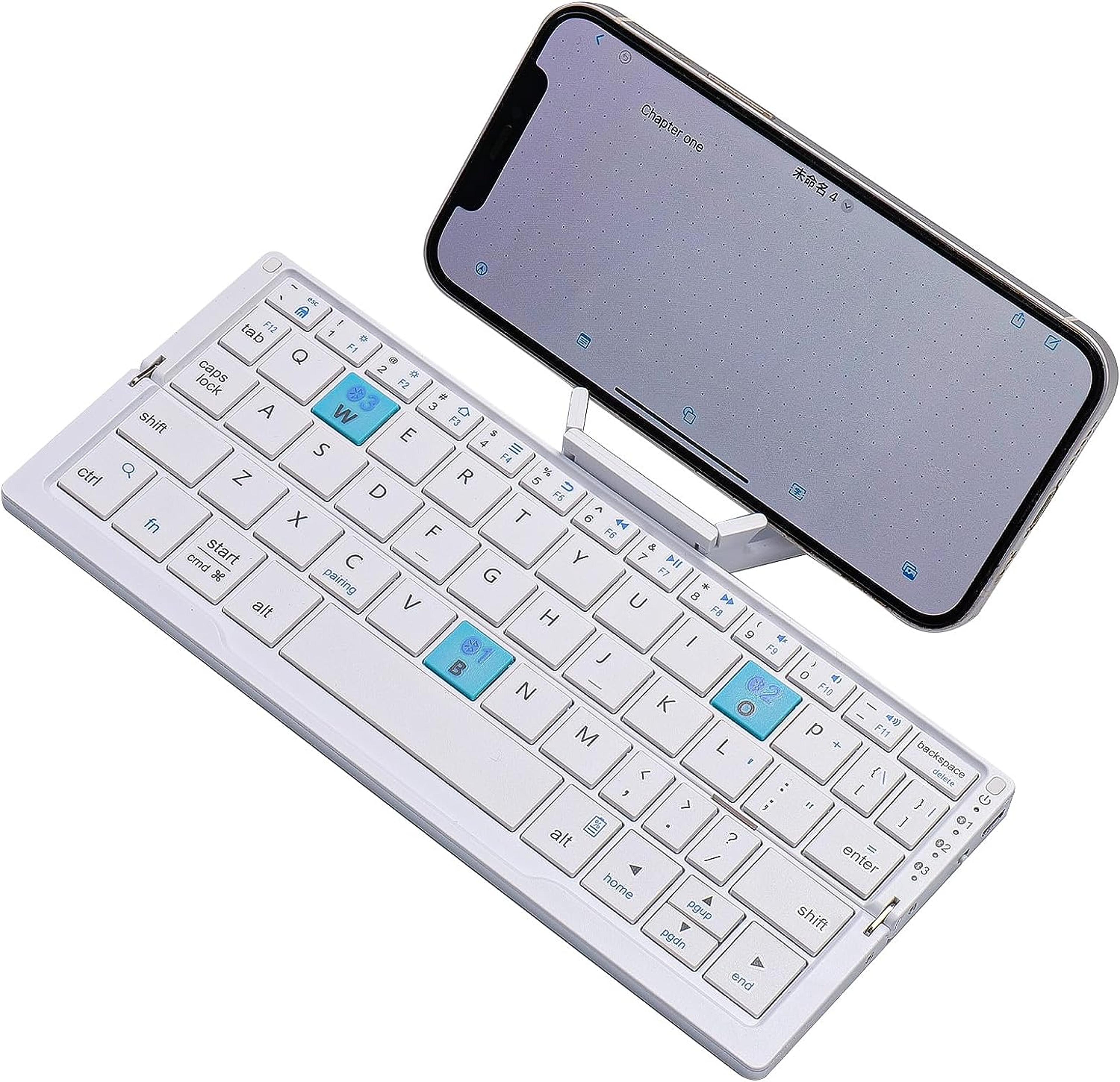 MagFold Portable Wireless Keyboard With Magnetic Stand For IPad Tablet  Travel 0