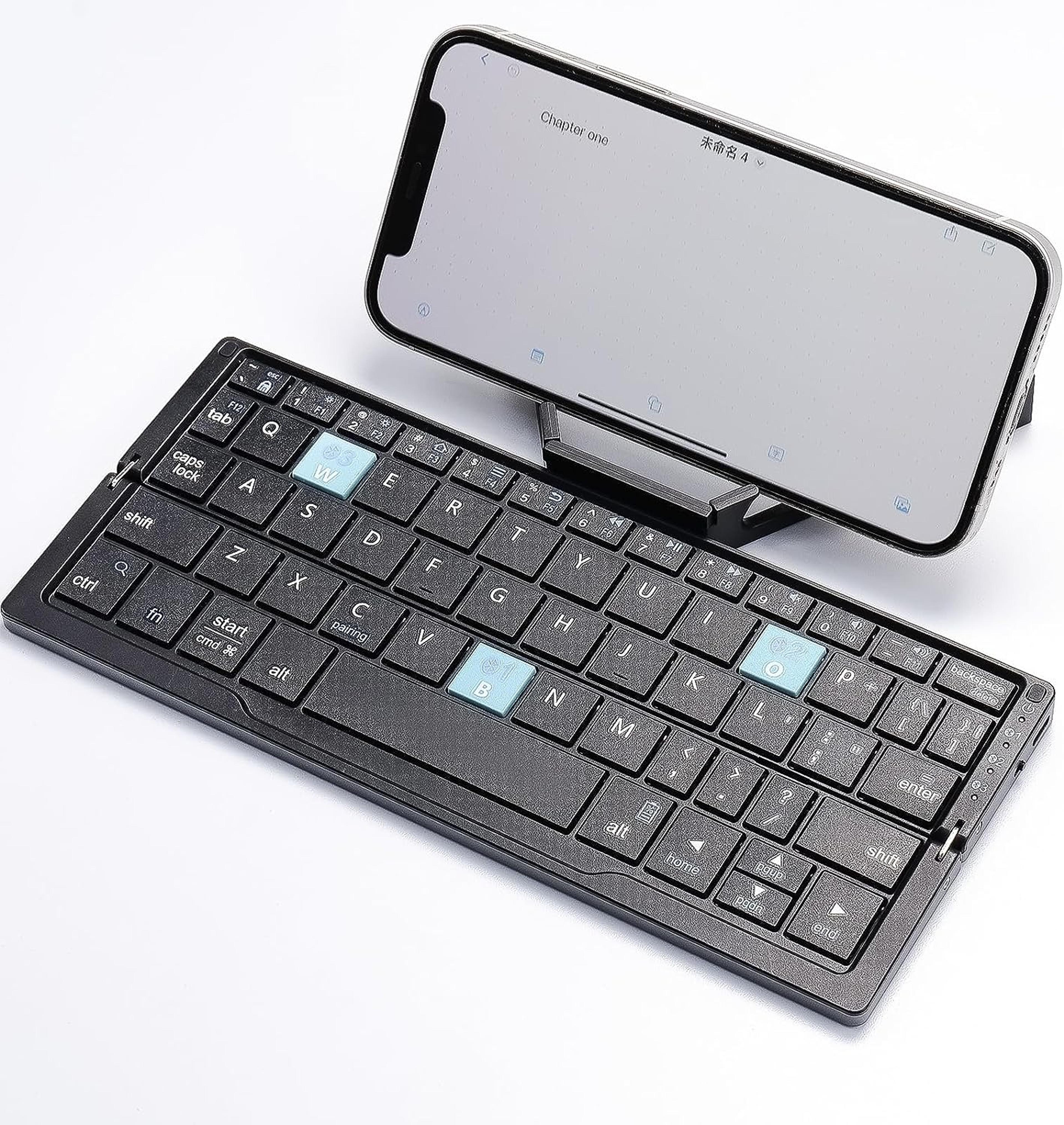 MagFold Portable Wireless Keyboard With Magnetic Stand For IPad Tablet  Travel 1