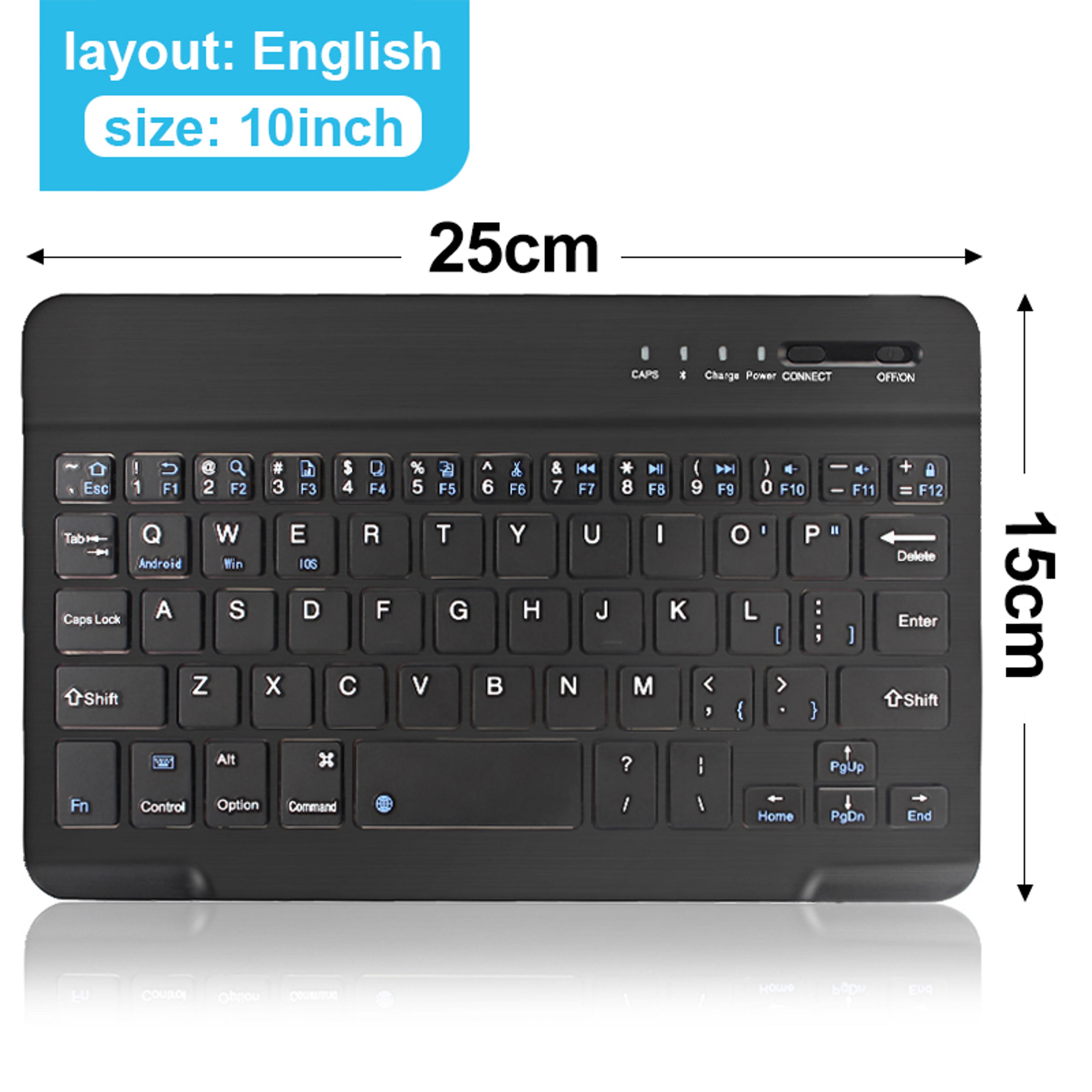 Mini Bluetooth Keyboard With Backlit Keys For Tablets Laptops  Smartphones 6