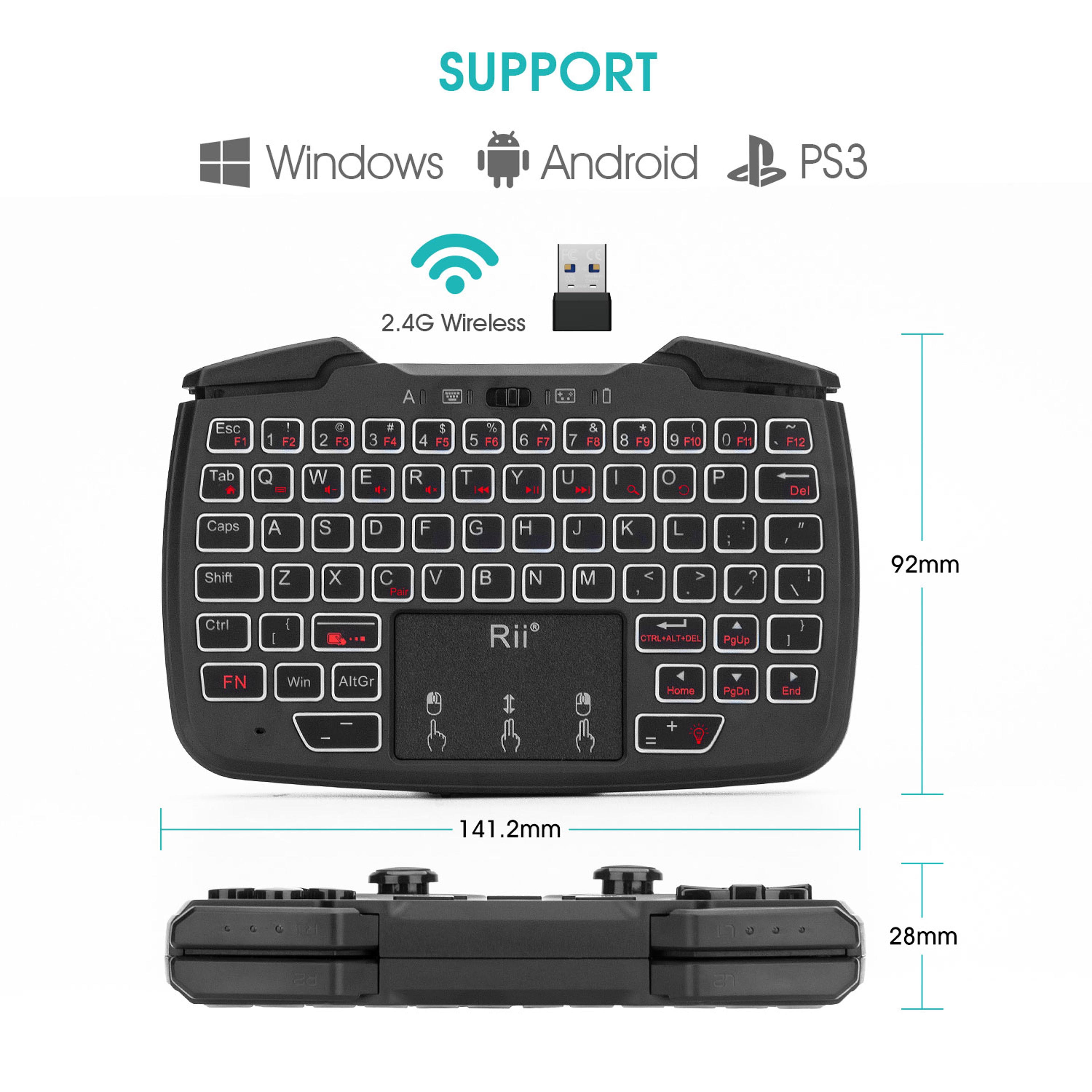Wireless Game Controller  Keyboard Mouse Combo For PC Smart TV  Android 2