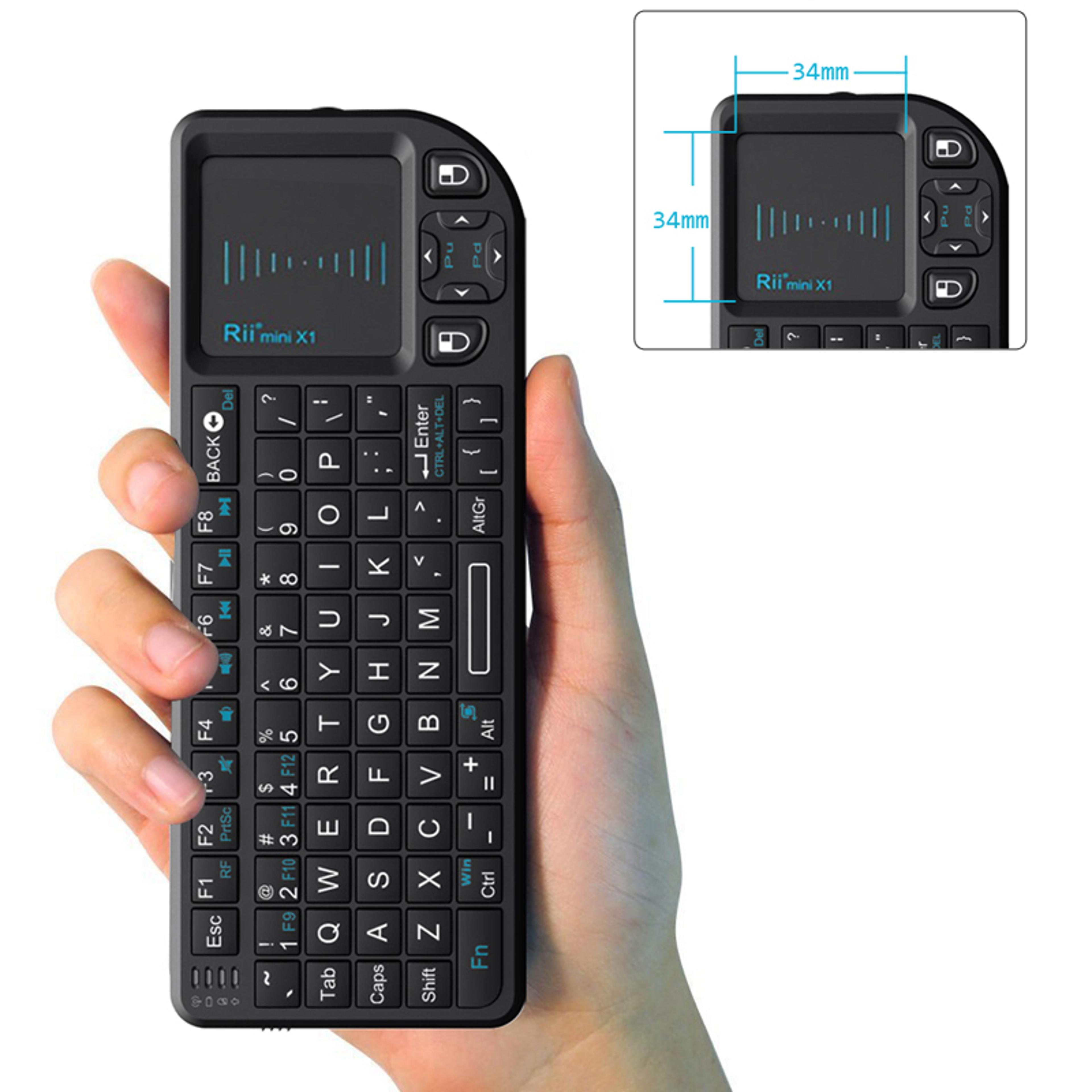 Smart Control Mini Wireless Keyboard With Touchpad For Smart TV PC  Streaming Devices 1