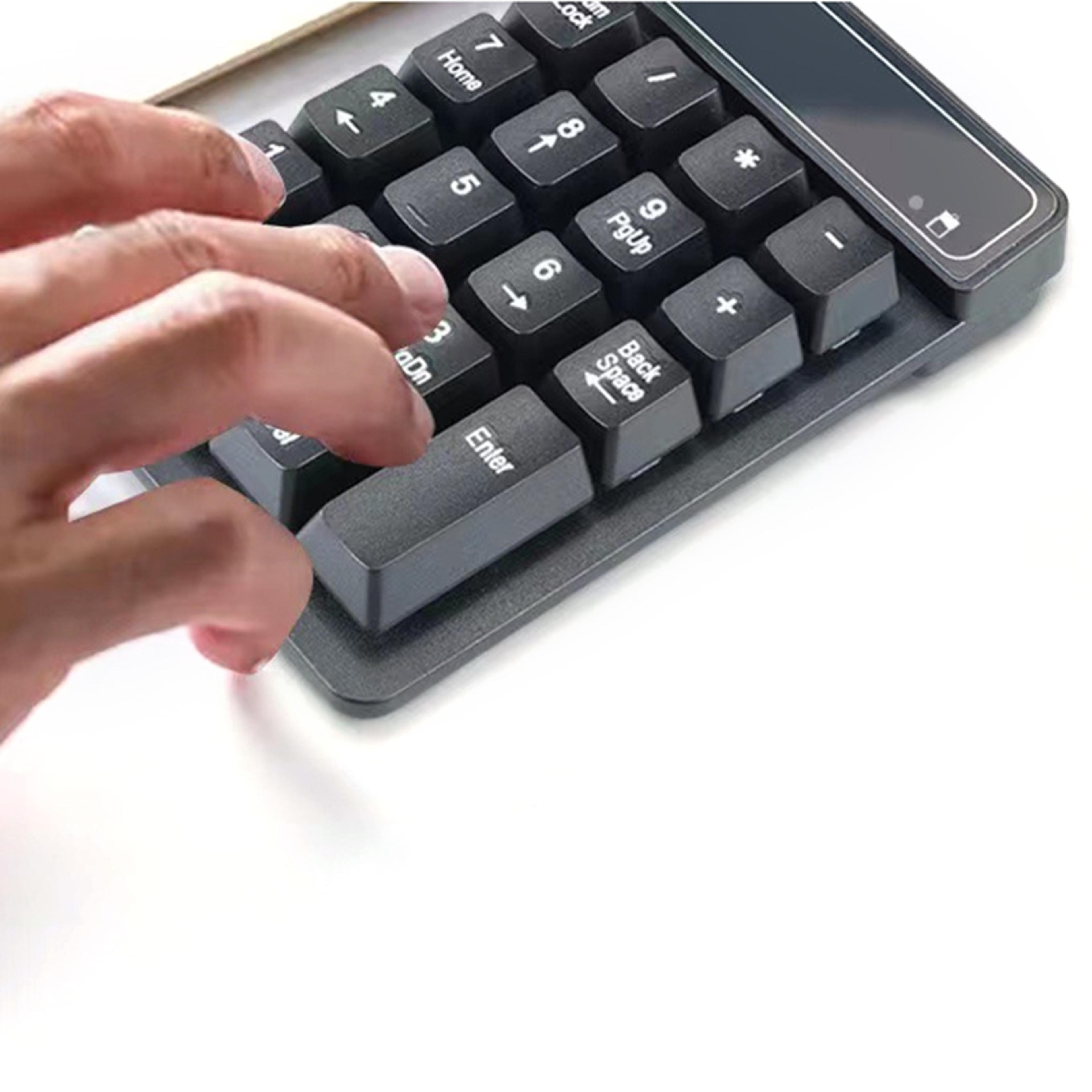 Wireless Key Numeric Keypad With Mechanical Feel For Laptop  PC 3