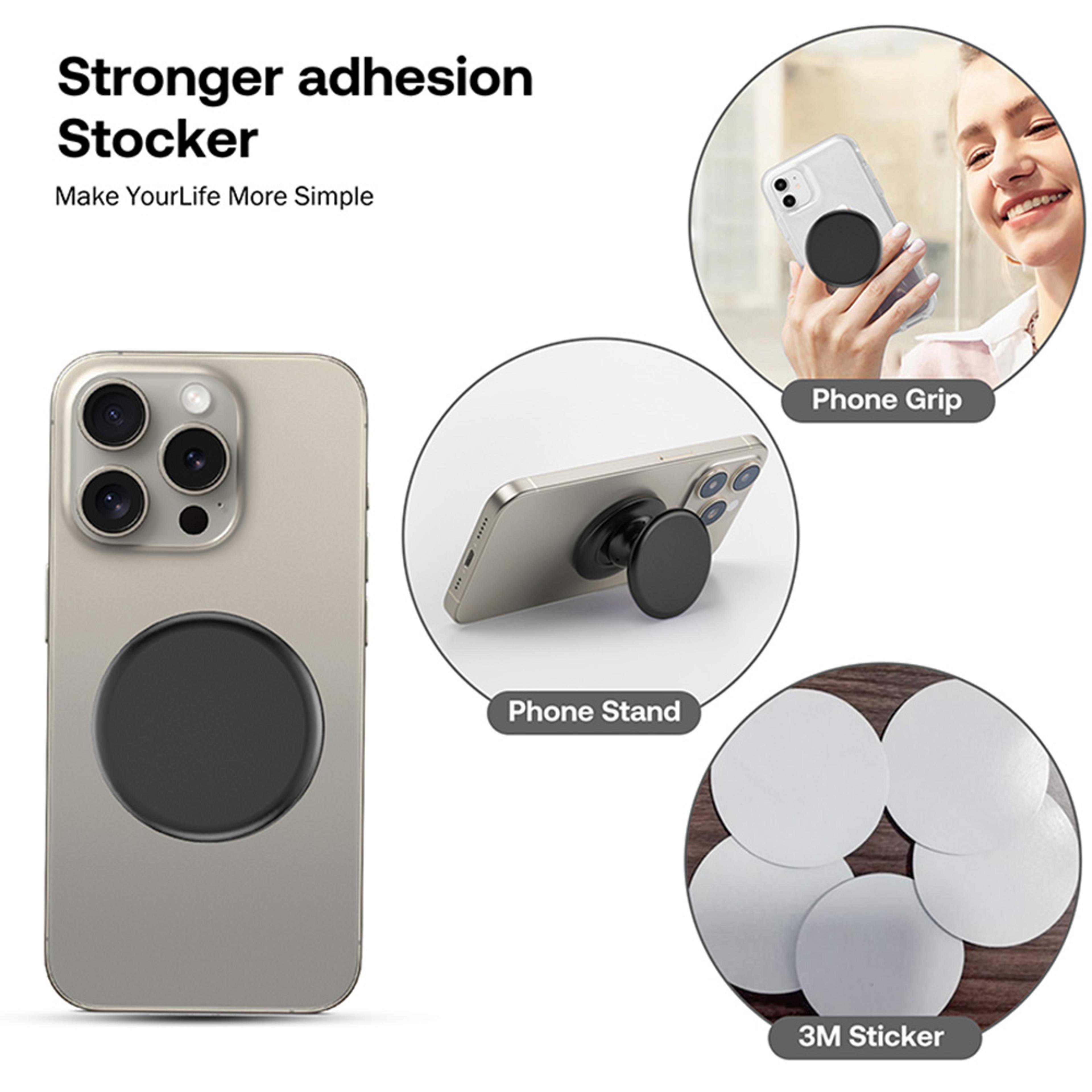 Grip Secure Adhesive Phone Grip Stand For IPhone  Samsung 2