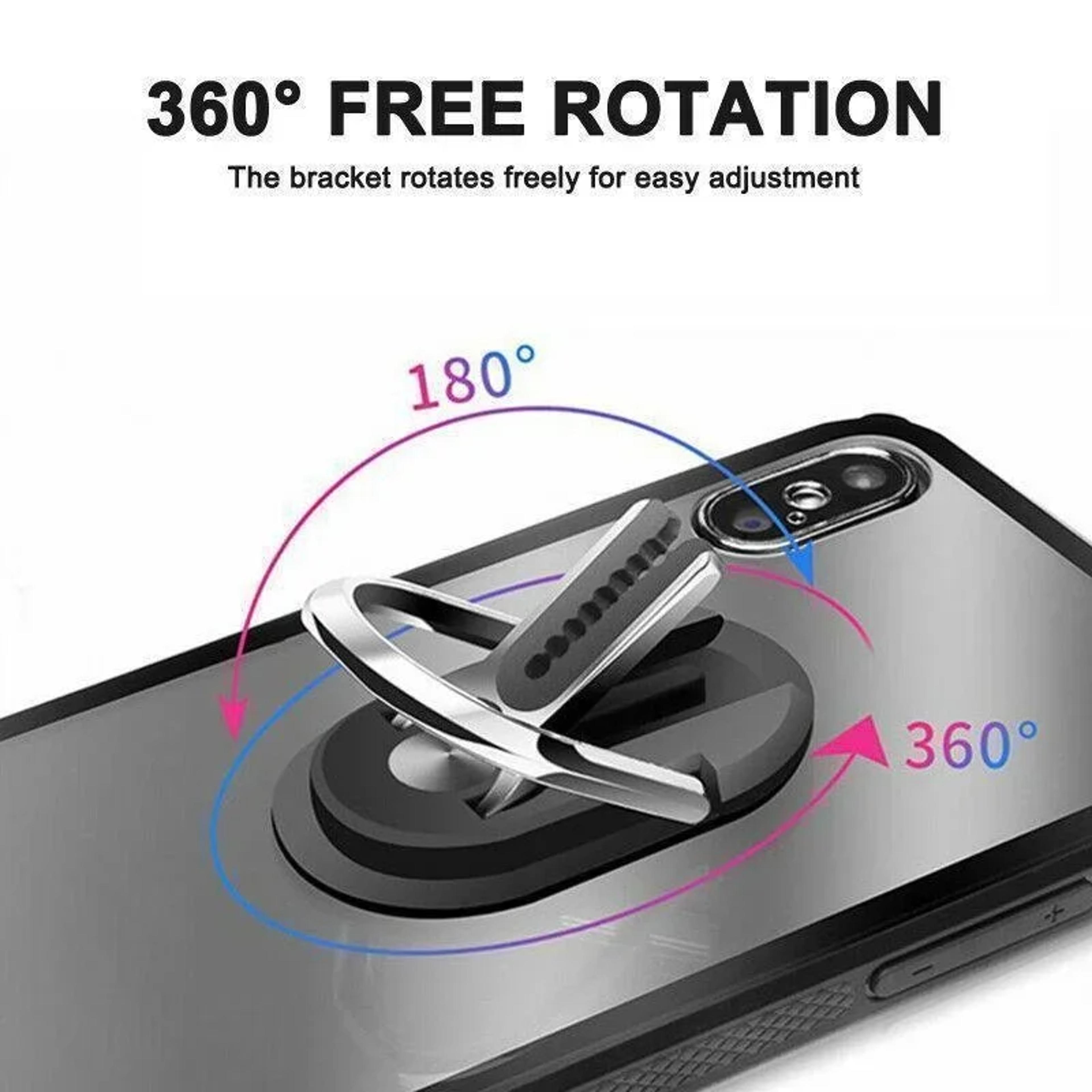 RingGrip Car Vent Phone Holder  Stand  Universal Car Phone Mount With Rotating Ring Grip 3