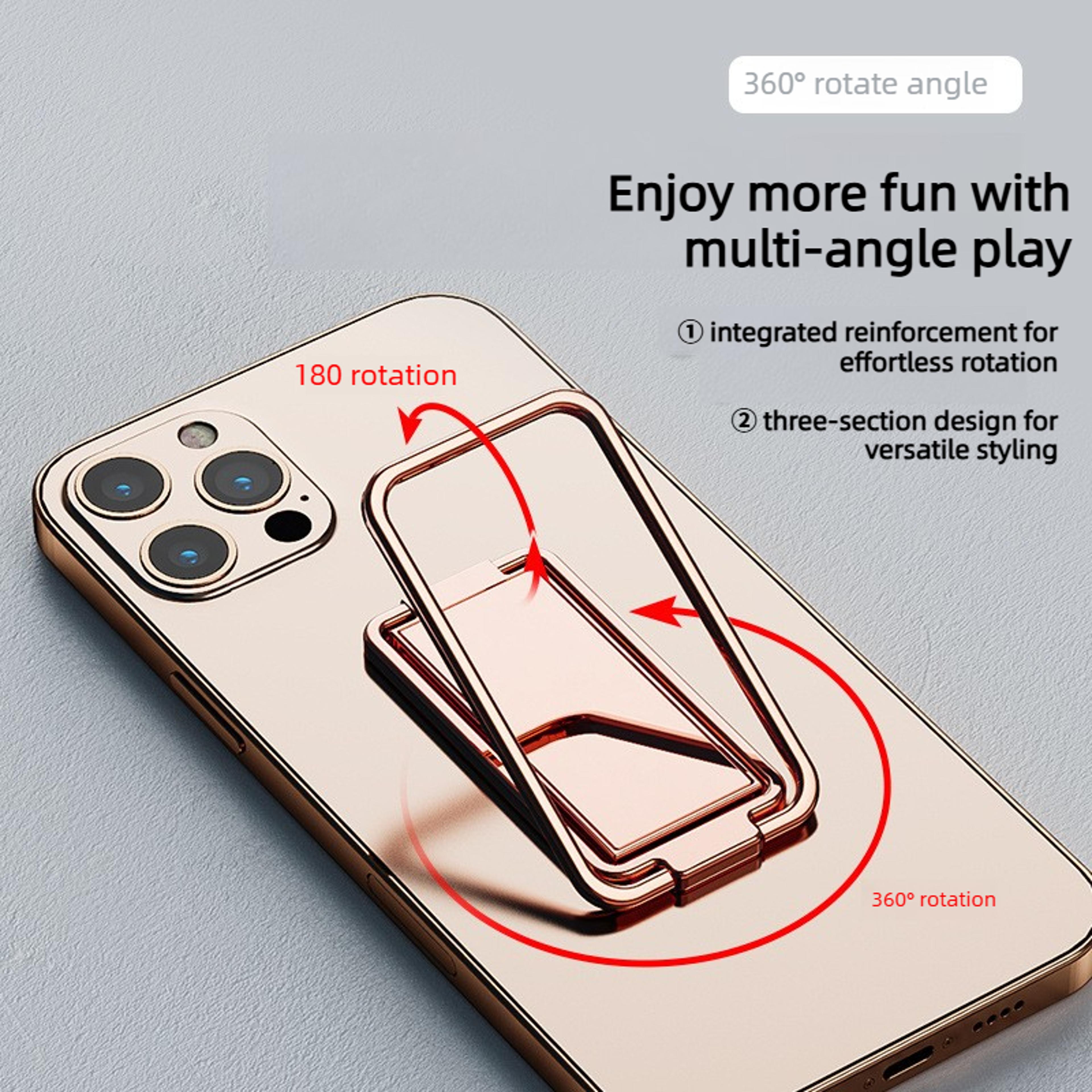Rotating Foldable Phone Ring Holder Stand For Car And Desk Use 2