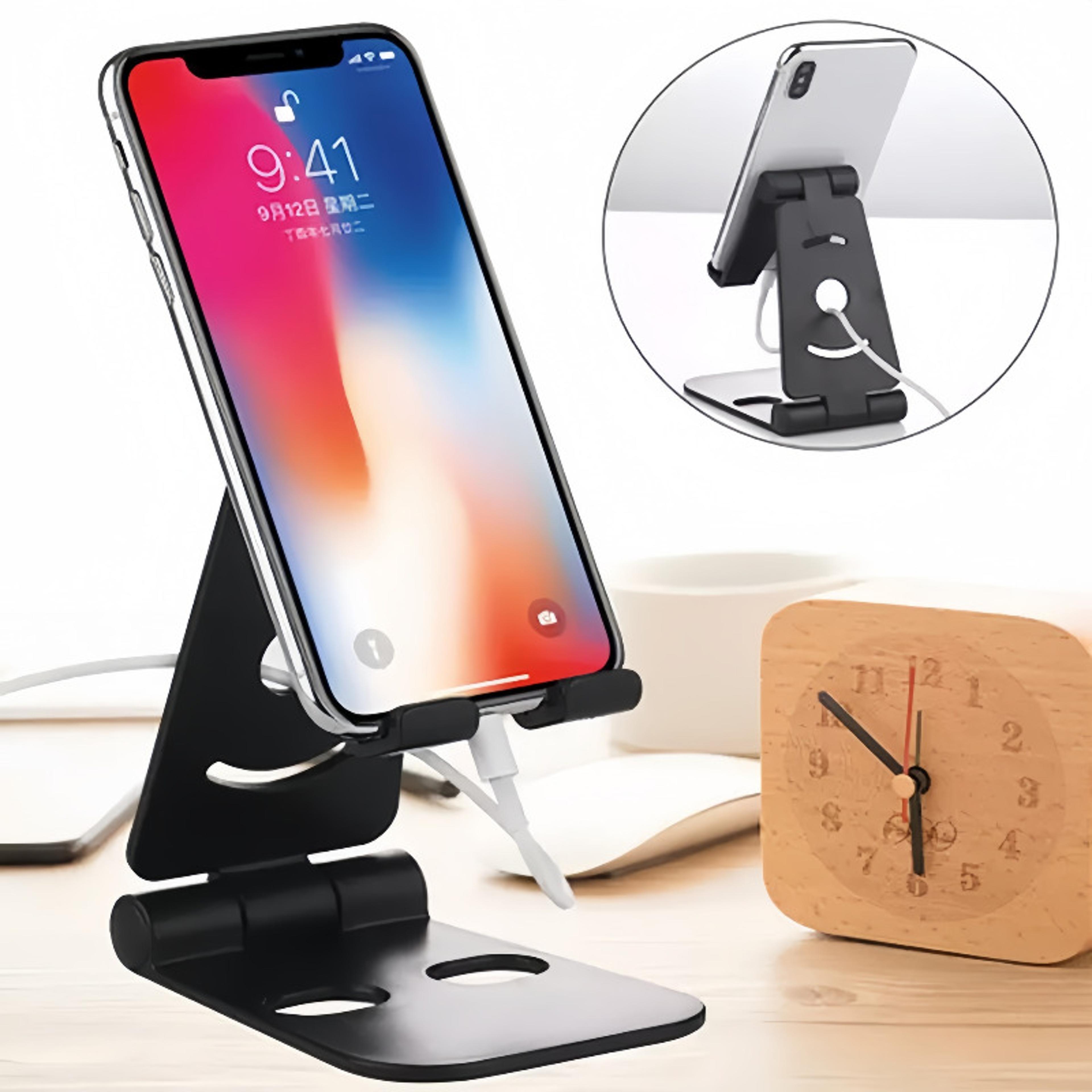 Universal Foldable Phone And Tablet Stand Adjustable Desk Holder 0