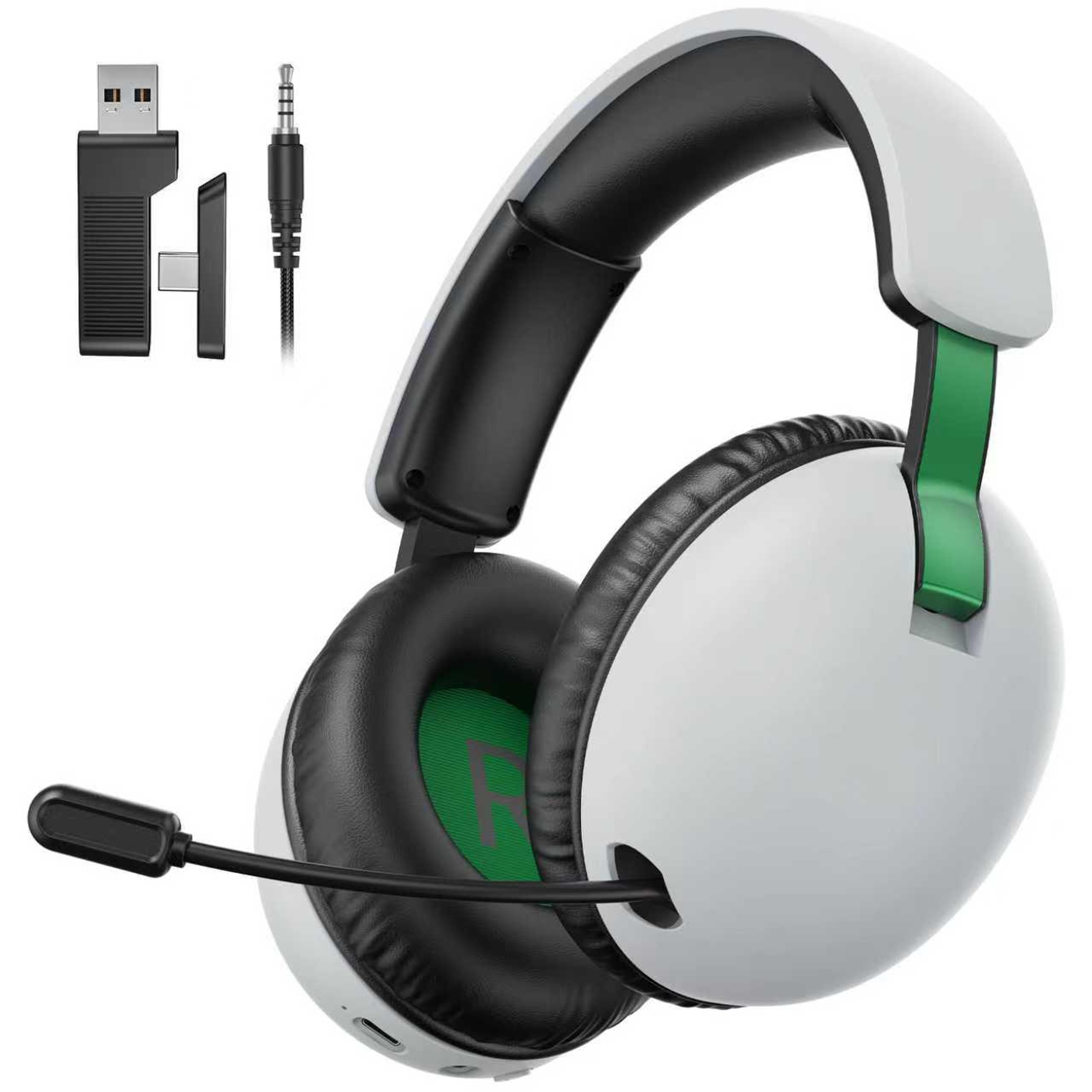 Wireless Gaming Headset With Mic For PS5 PC  Bluetooth Devices 0