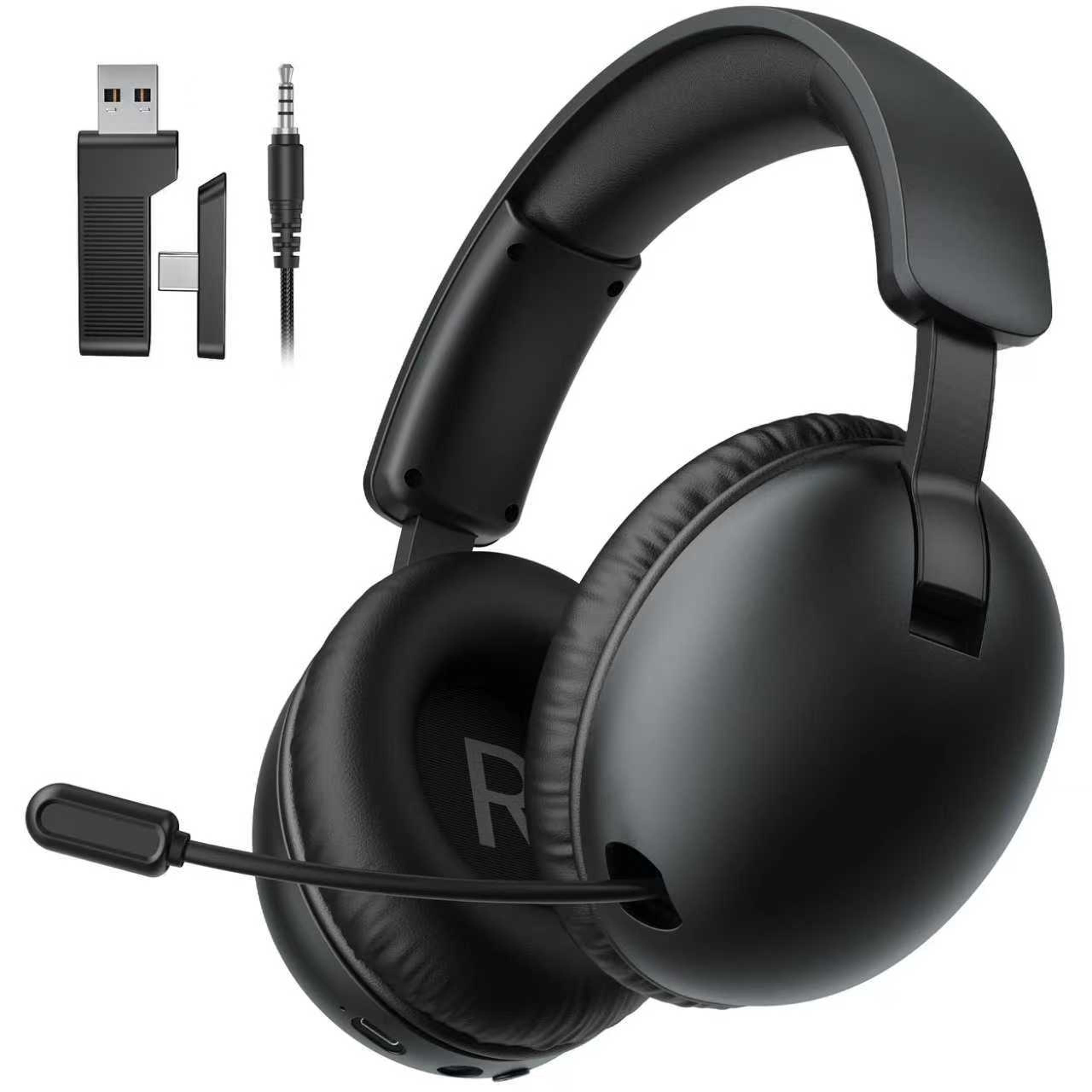 Wireless Gaming Headset With Mic For PS5 PC  Bluetooth Devices 2