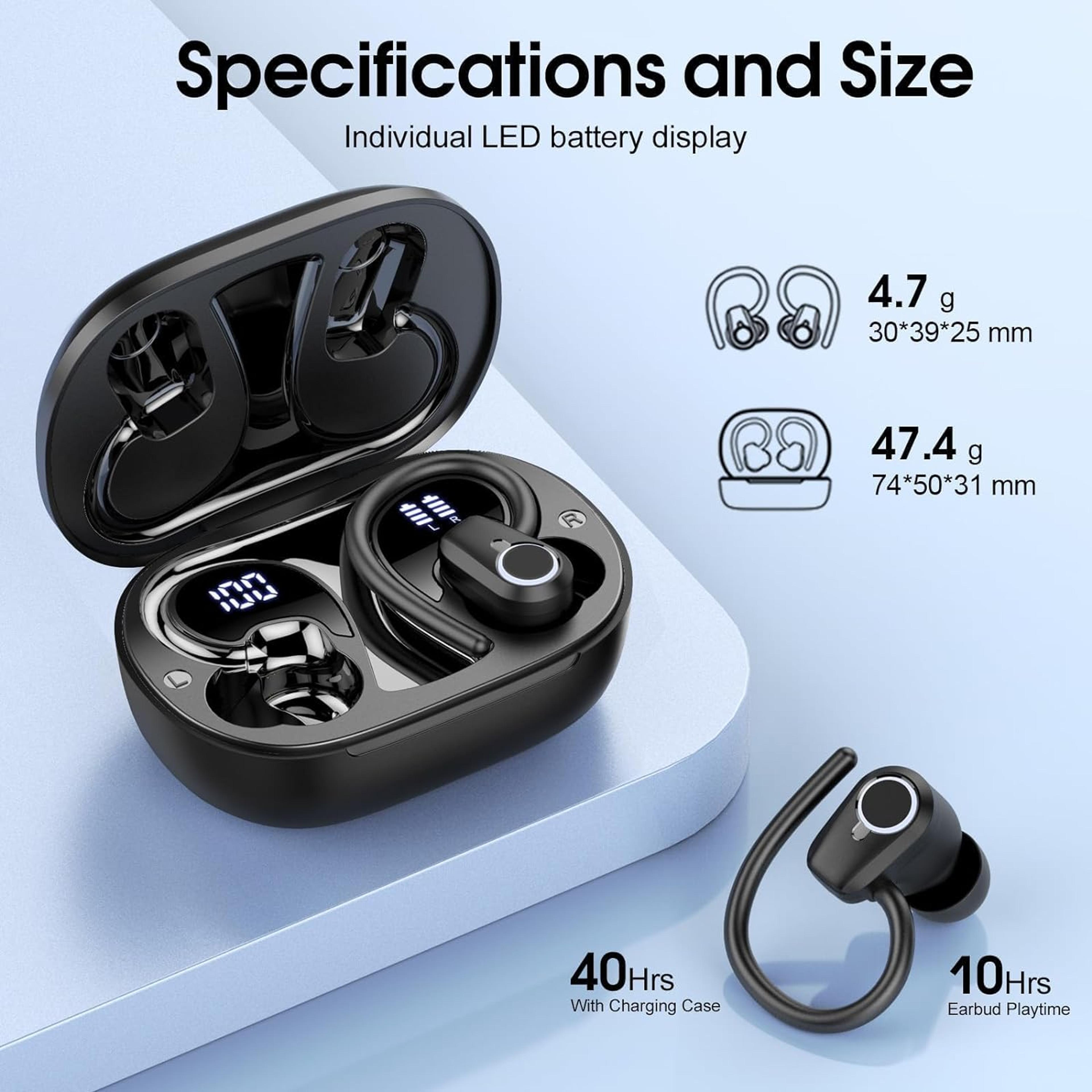 Bluetooth Wireless Earbuds With Noise Cancelling Mic  Playtime 2