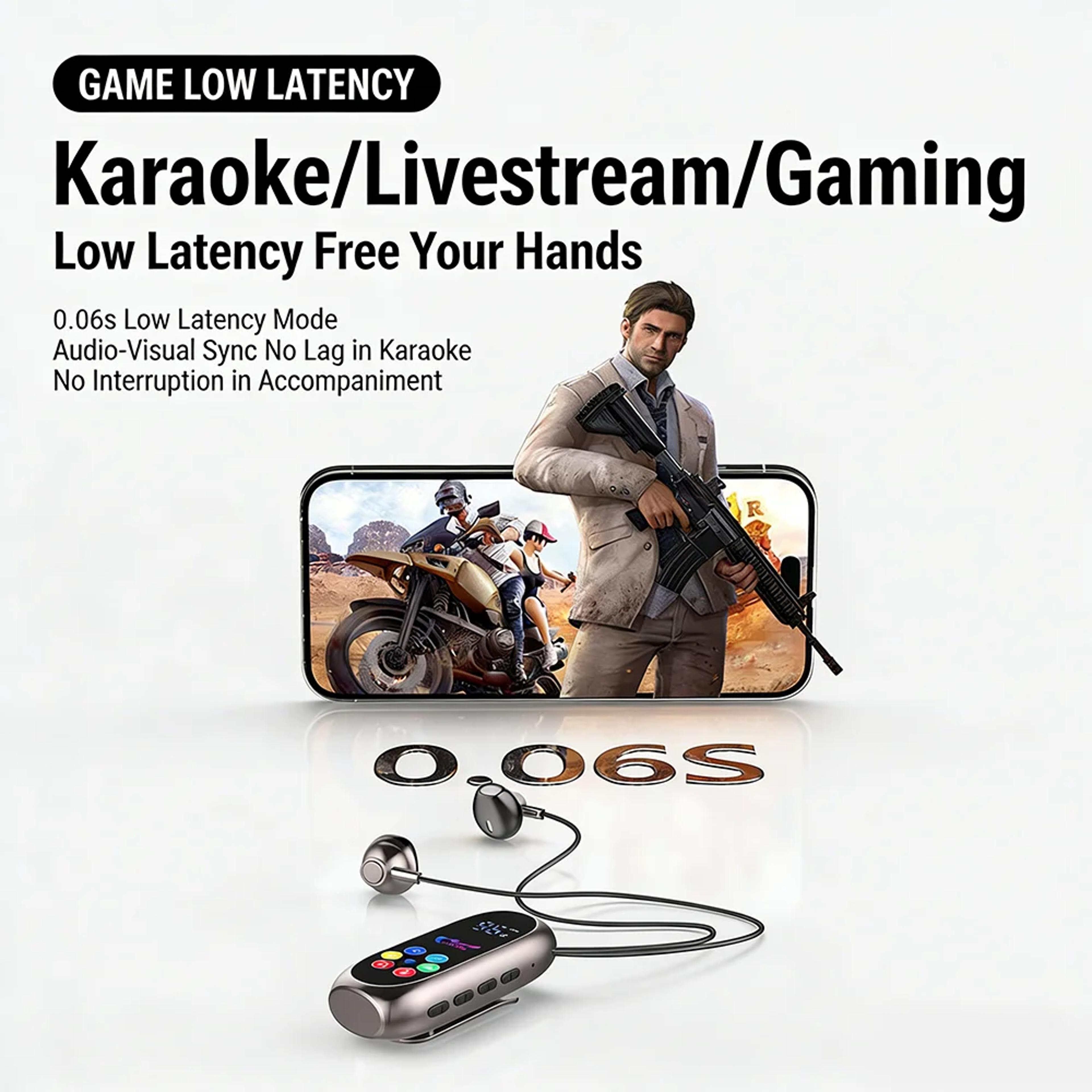 Bluetooth Wireless Gaming Earbuds With TF Card Music Mode 3