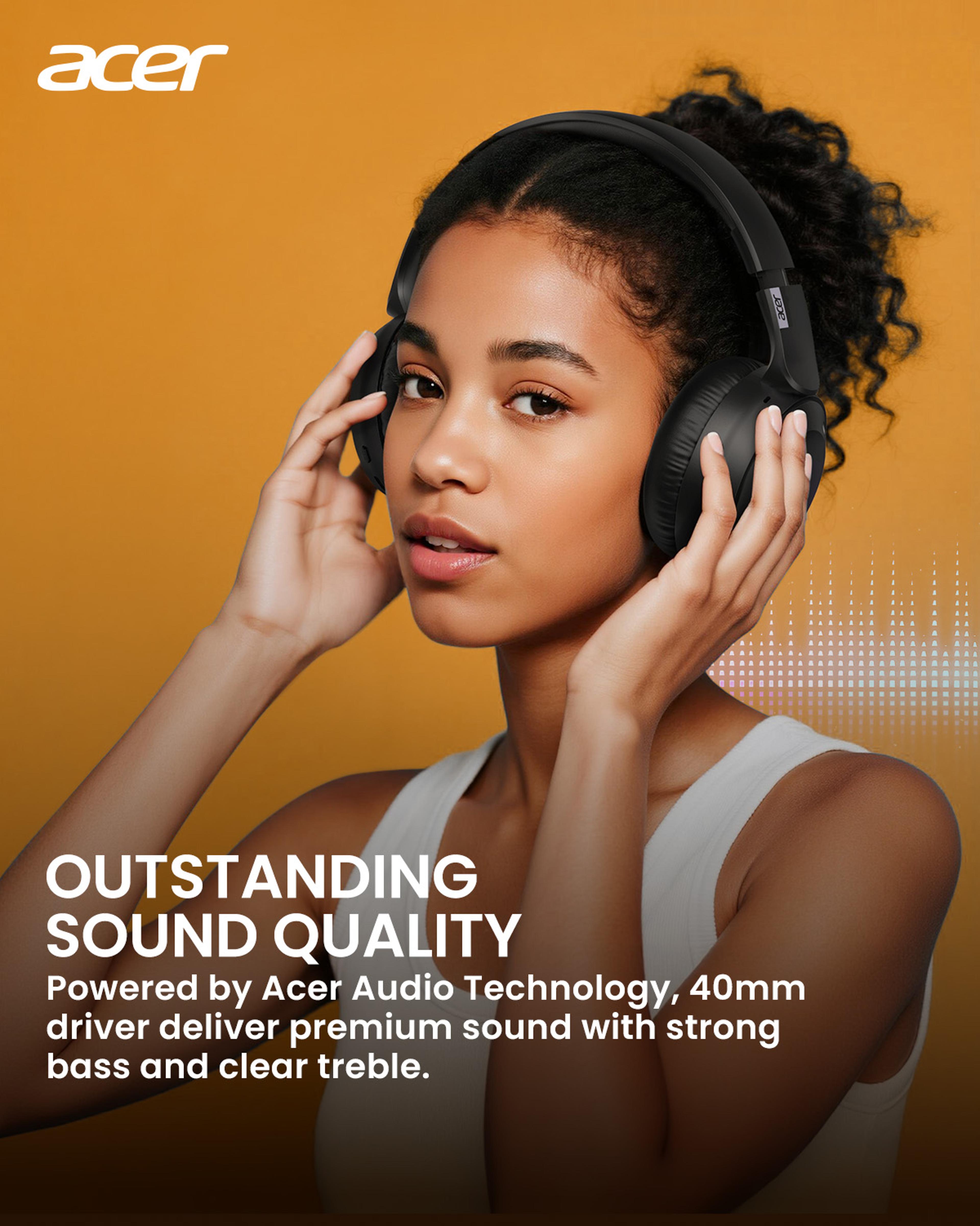 Foldable Wireless Bluetooth Headphones With Deep Bass And Multipoint Connectivity 4