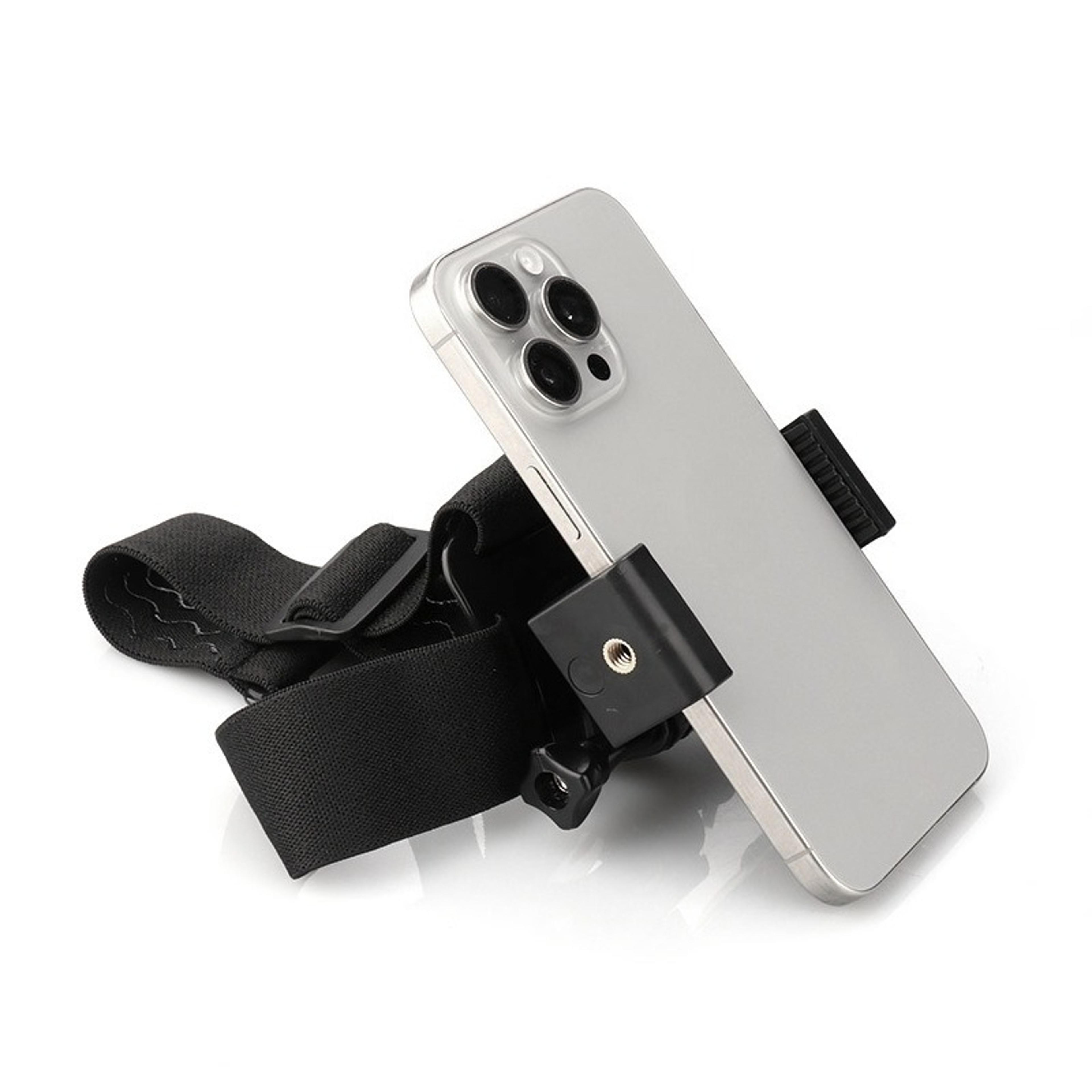 Hands Free Head Mounted Phone Holder For POV Video Recording  Phone Vlogging Adjustable Smartphone  4
