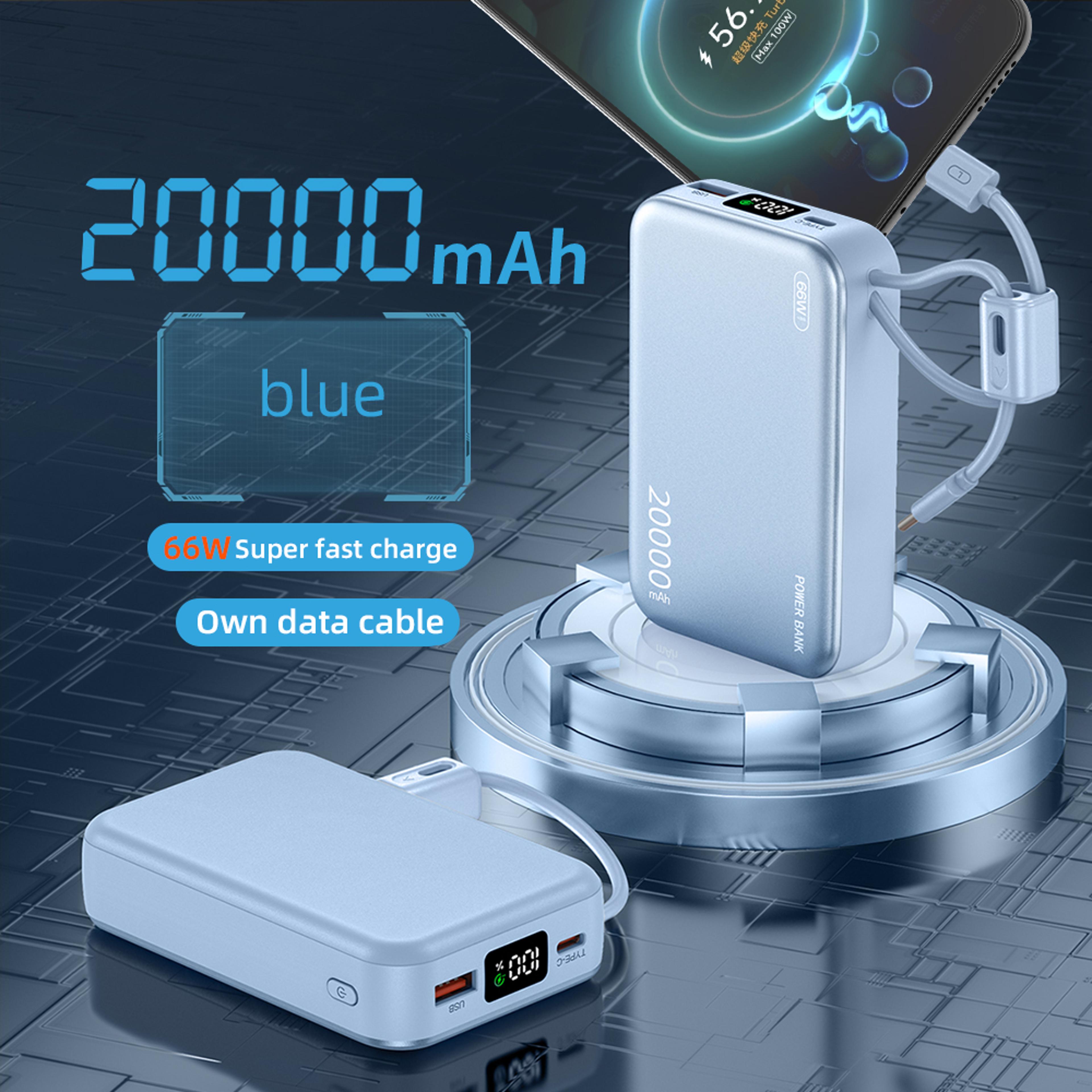 Fast Charging Power Bank With USB C Portable Battery Pack 4